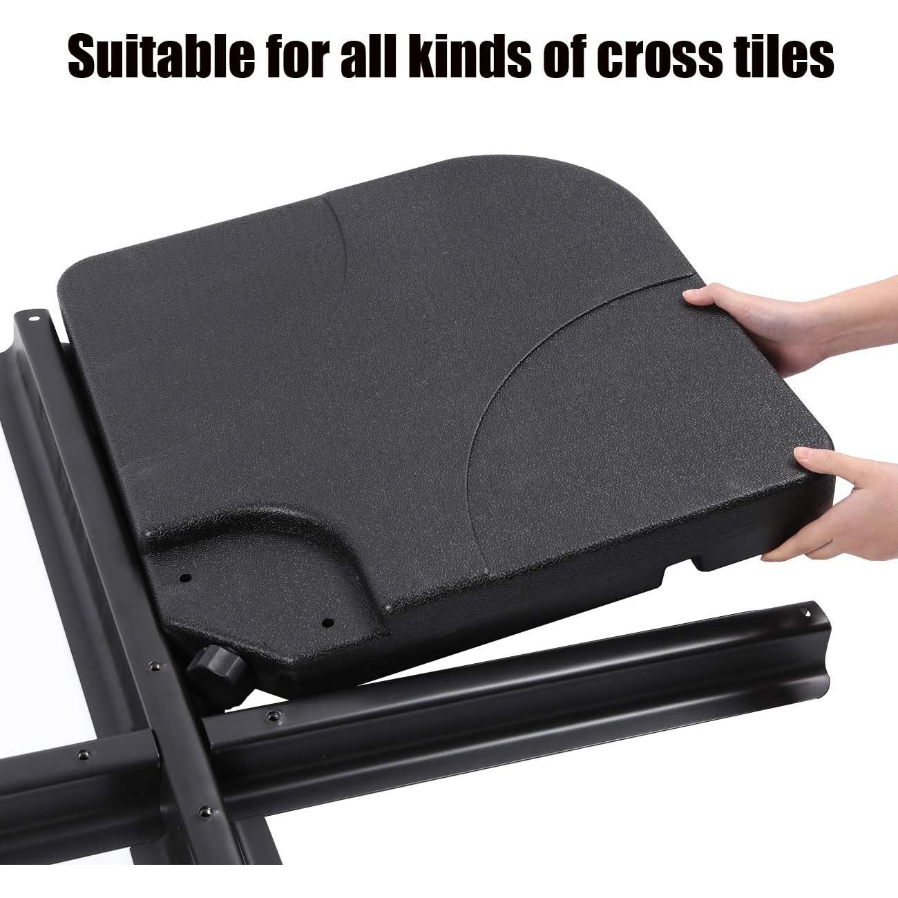 Base de Paraguas Cantilever Sunnyglade 4PCS 80kg Negro