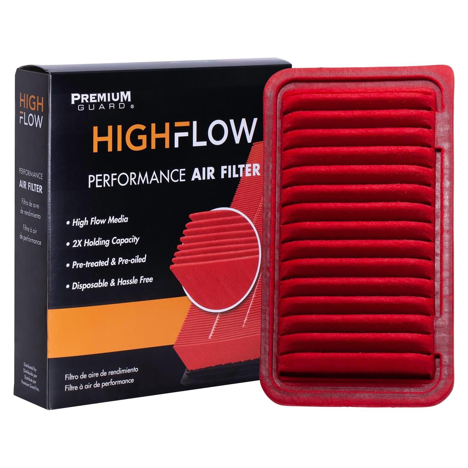 Filtro de Aire de Motor Highflow PA5463X para Toyota y Pontiac