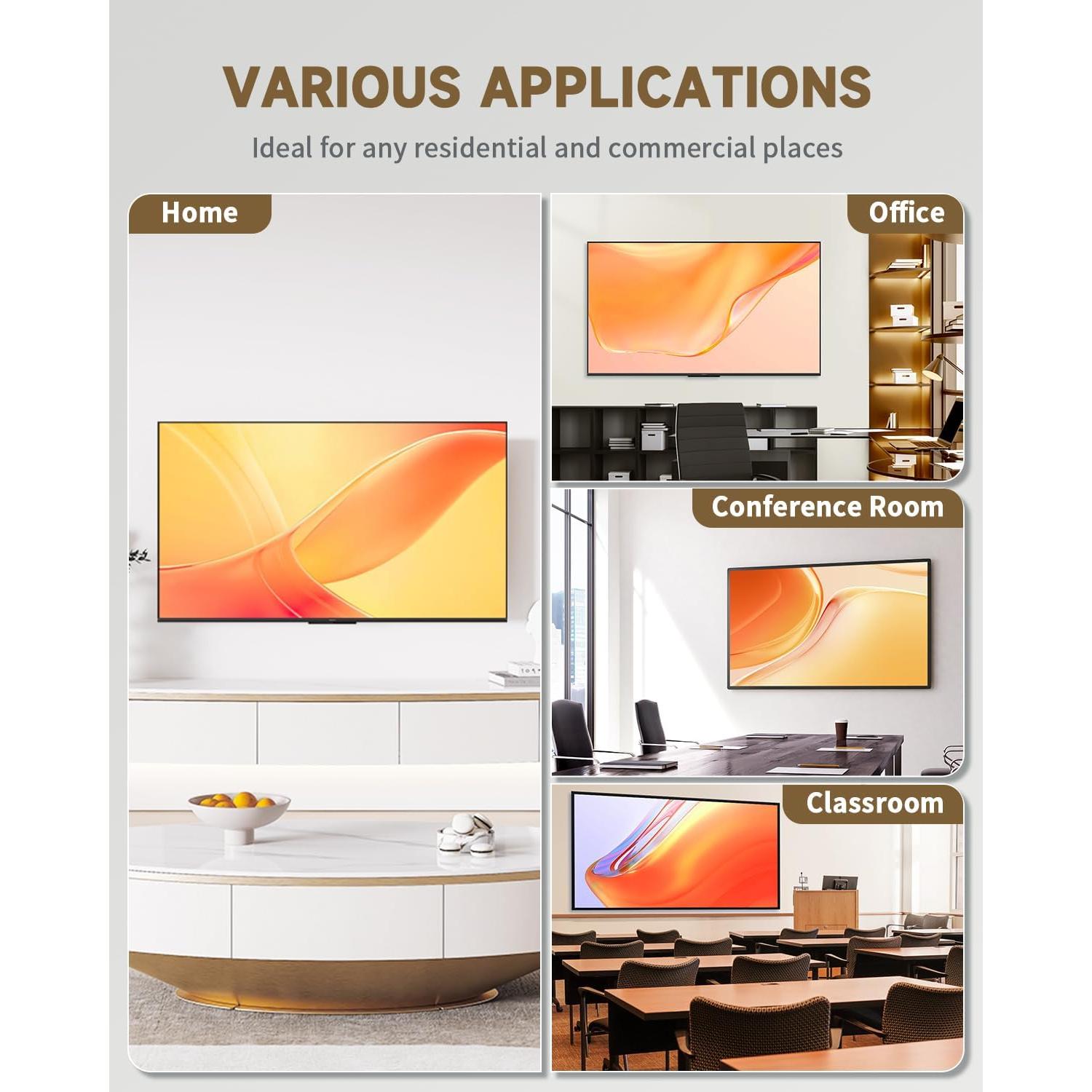 Kit de gestión de cables para TV HAPYTHDA negro 19.9x15.6 cm