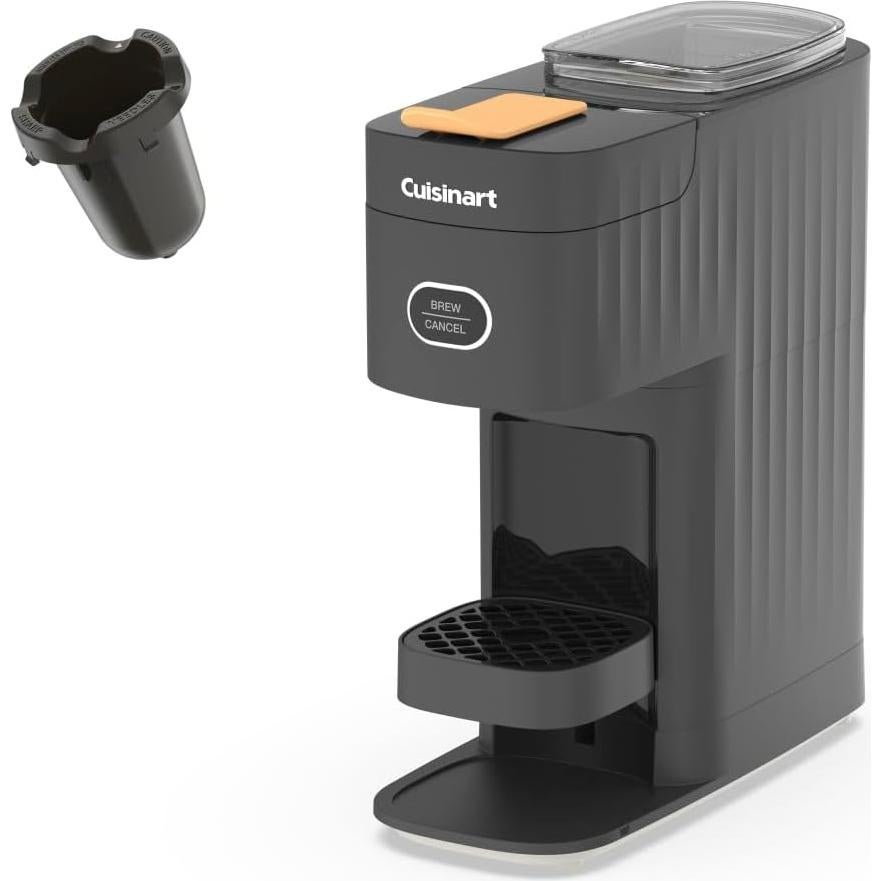 Cafetera de Una Sola Taza Cuisinart Soho Negra SS-7BK 230V