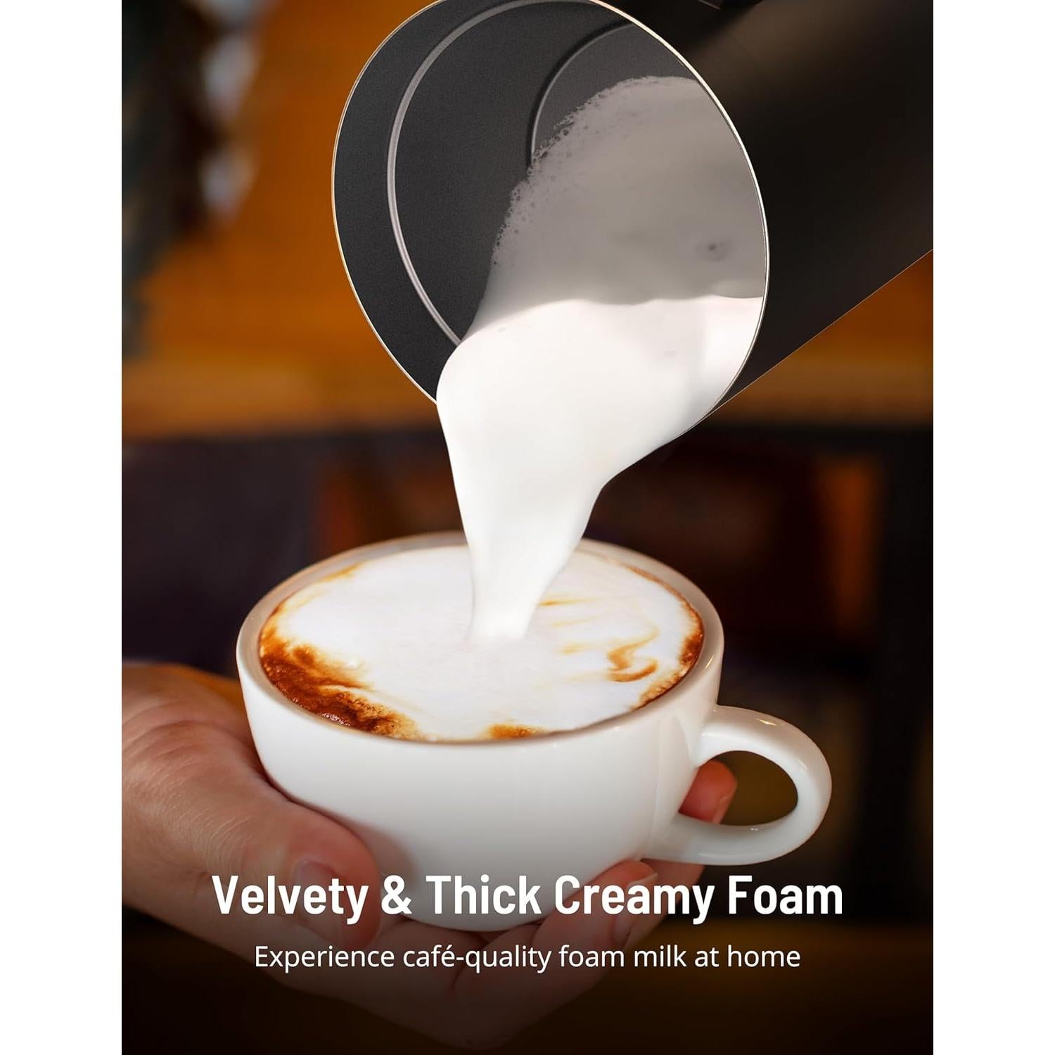 Espumador de Leche Eléctrico Airyoyo AY-MF005 4-en-1 300ml