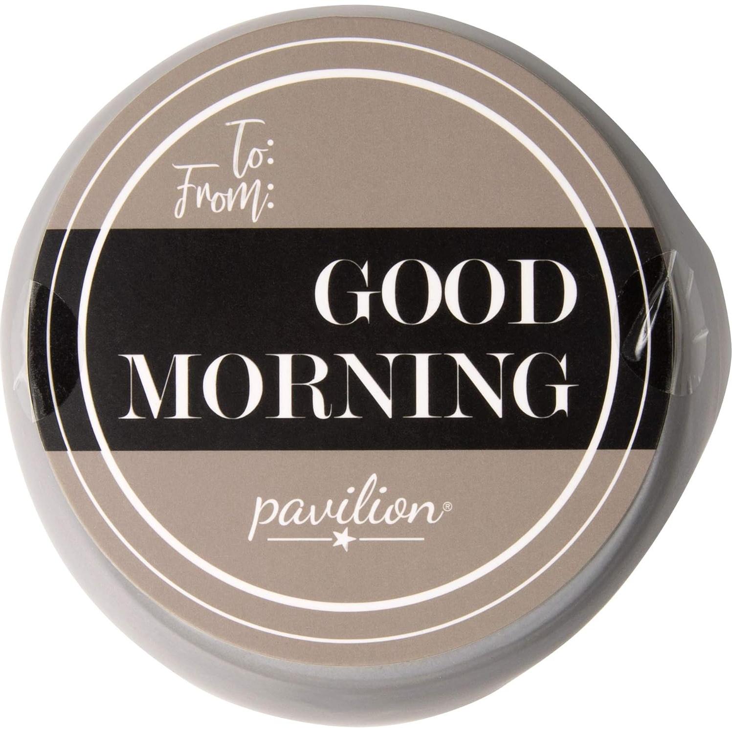 Taza de Cerámica Pavilion Gift Company 473 ml Gris Buen Día