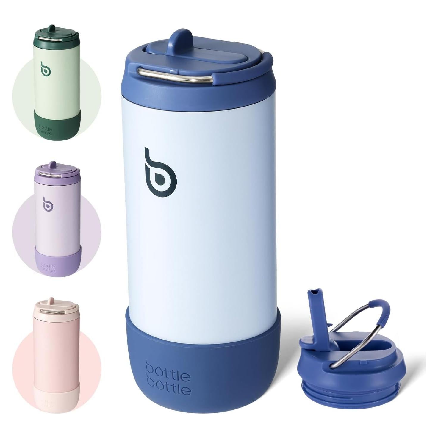 Botella de Agua Aislada para Niños BOTELLA BOTELLA 0.35L Azul