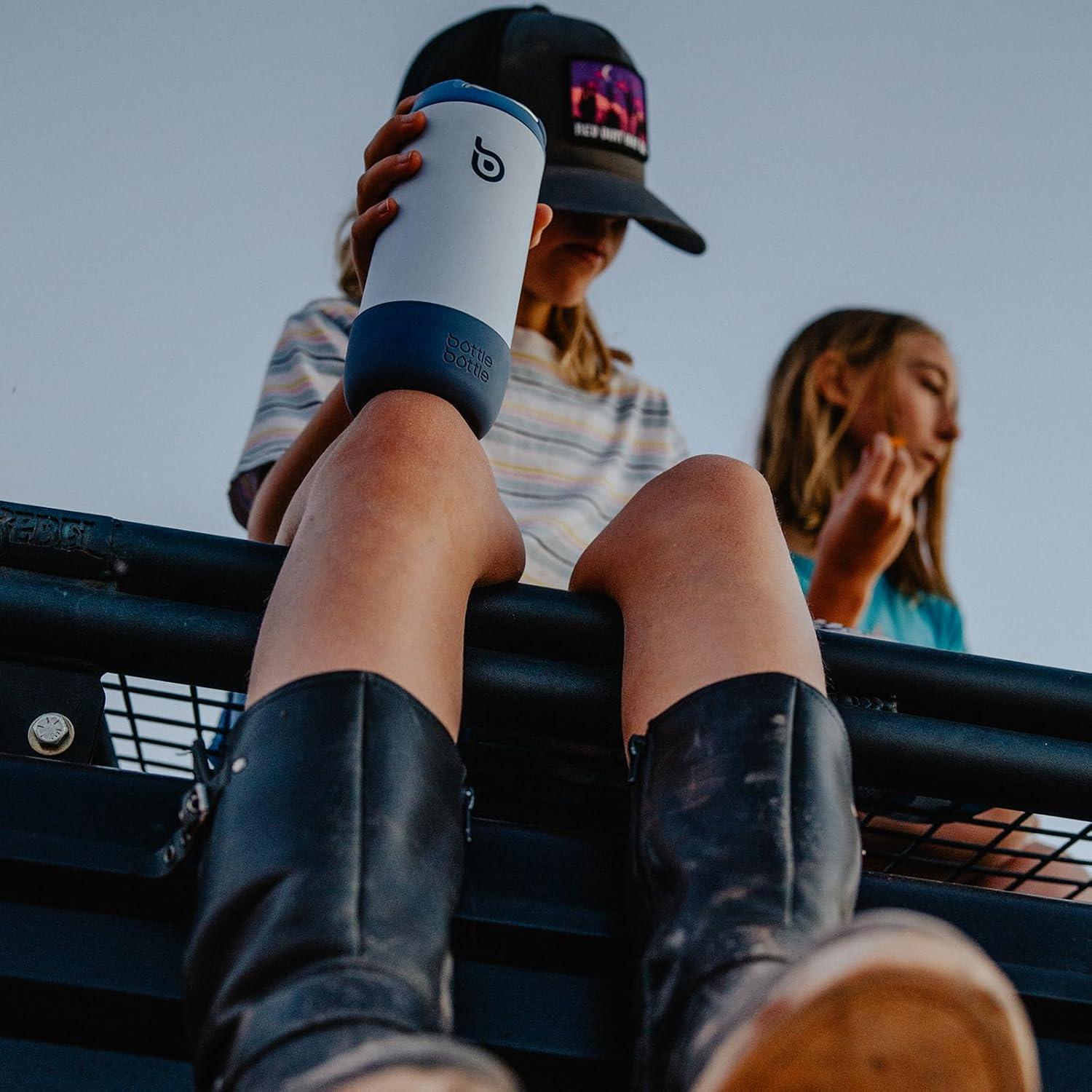 Botella de Agua Aislada para Niños BOTELLA BOTELLA 0.35L Azul