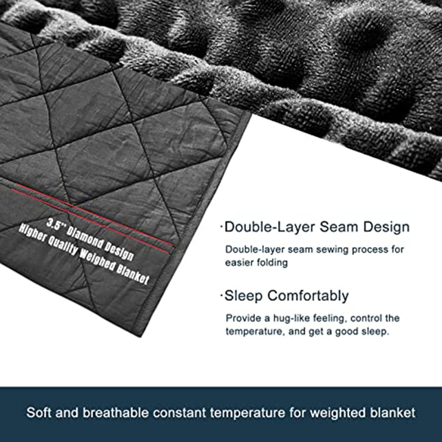 Manta Ponderada para Niños MAXTID 1.36 kg Reversible 91x122 cm