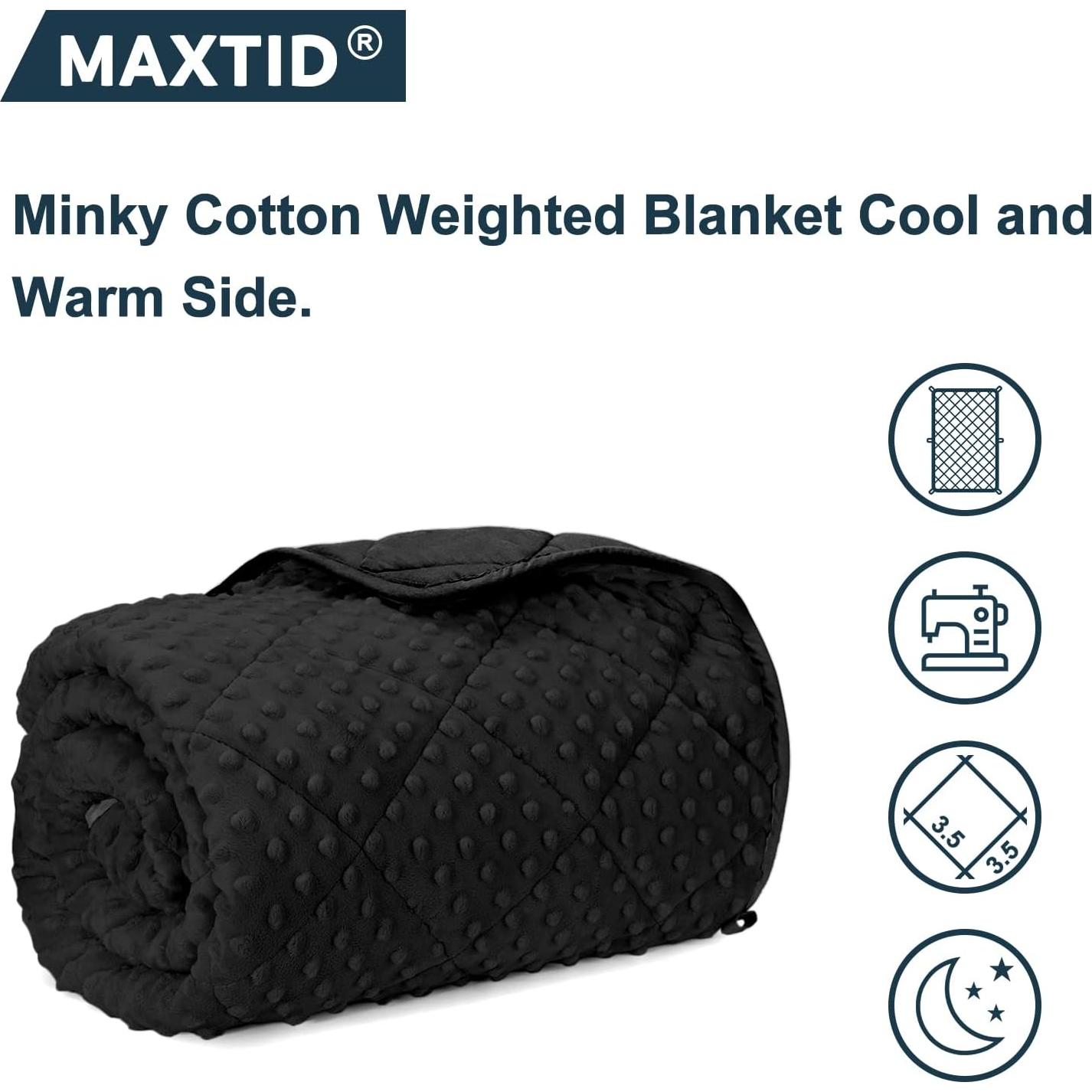 Manta Ponderada para Niños MAXTID 1.36 kg Reversible 91x122 cm