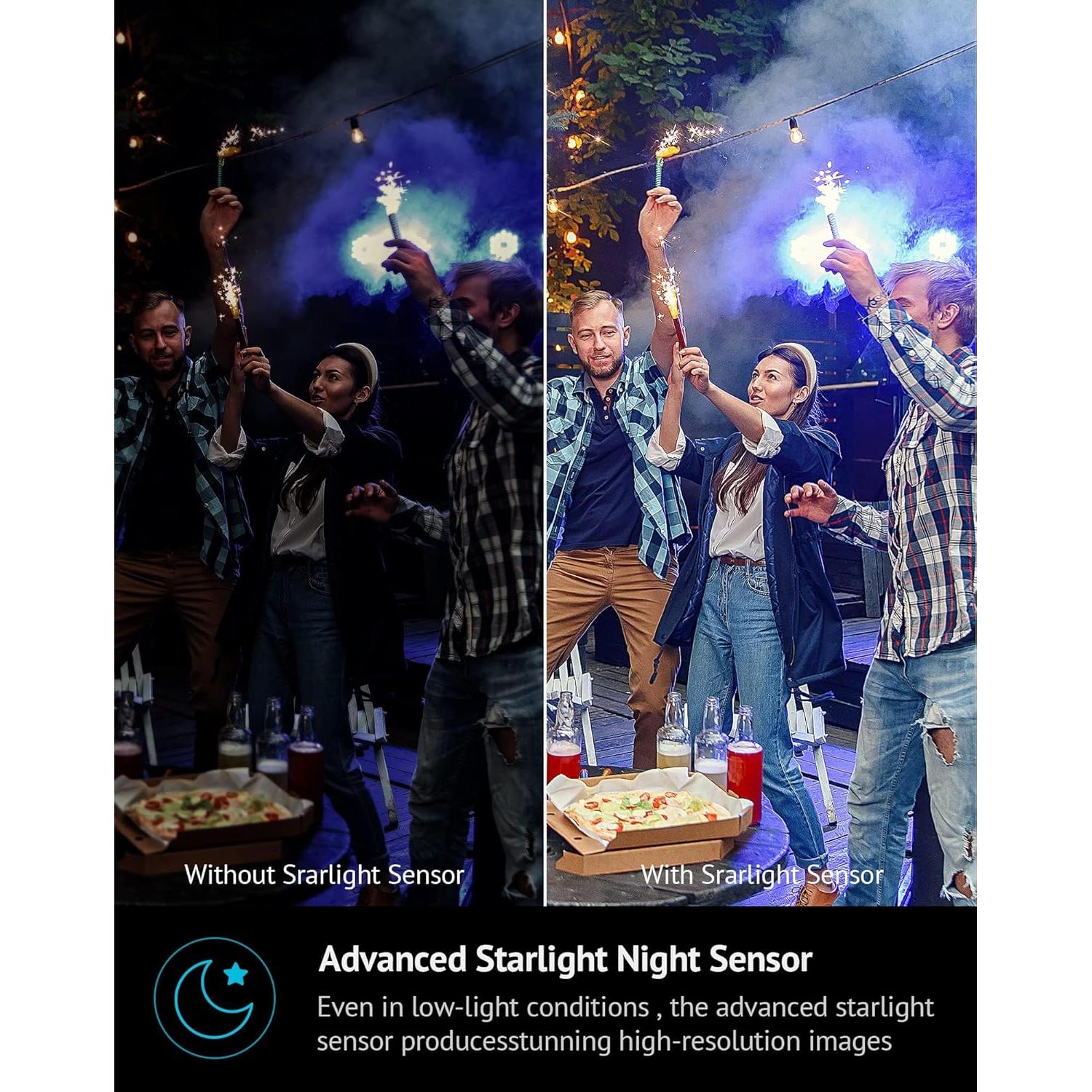 Cámara de Seguridad LaView 5MP 3K IP65 con Visión Nocturna