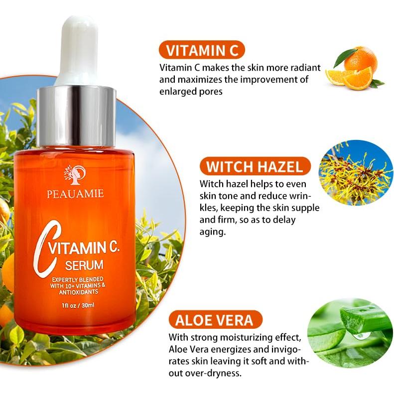 Suero Antienvejecimiento Vitamina C Peauamie 30 ml