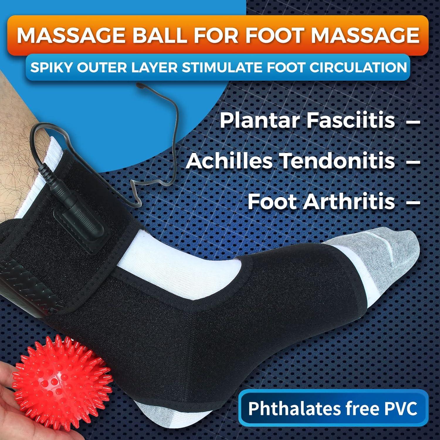 Faja Térmica para Tobillo Sticro con Masaje y Calor - Negro