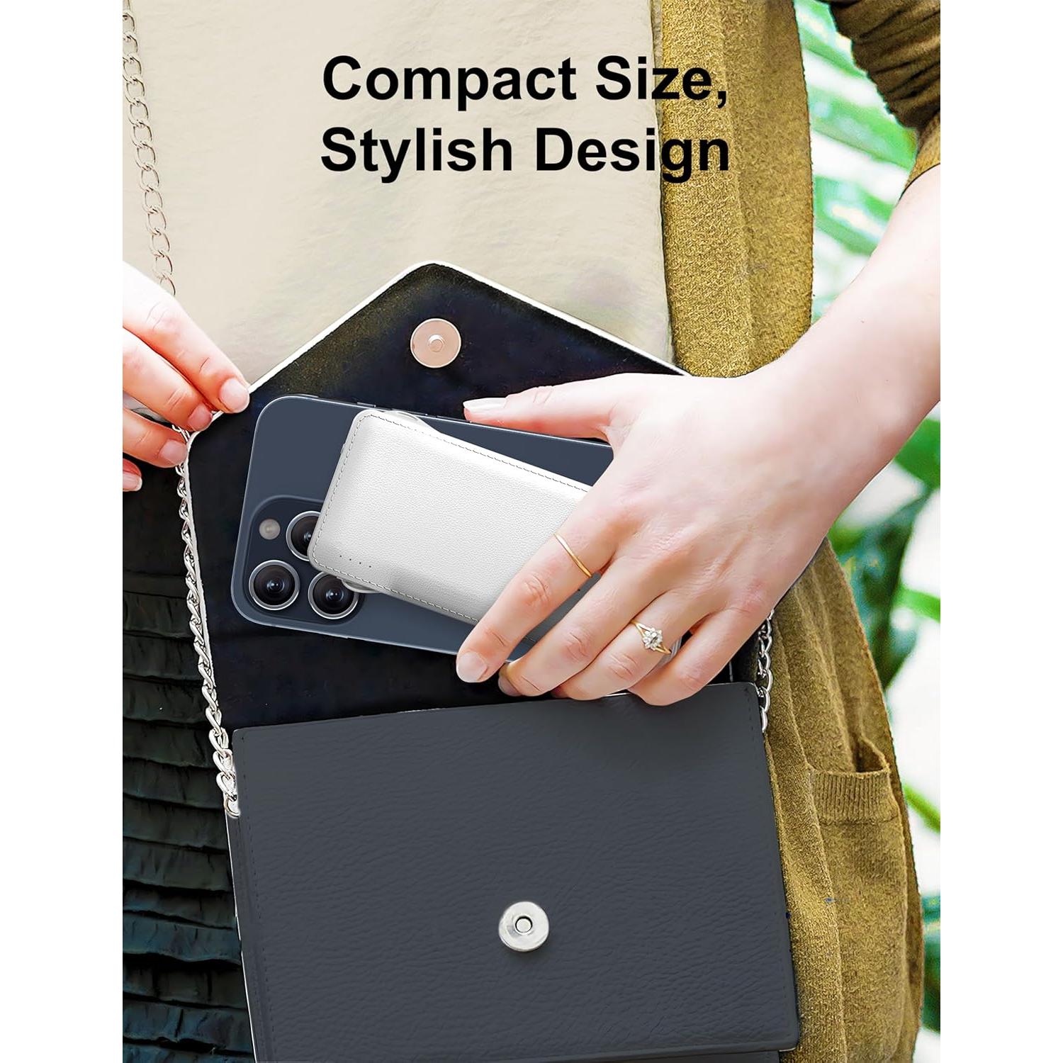 Banco de Energía TG90° 10000mAh con Enchufe AC Plegable