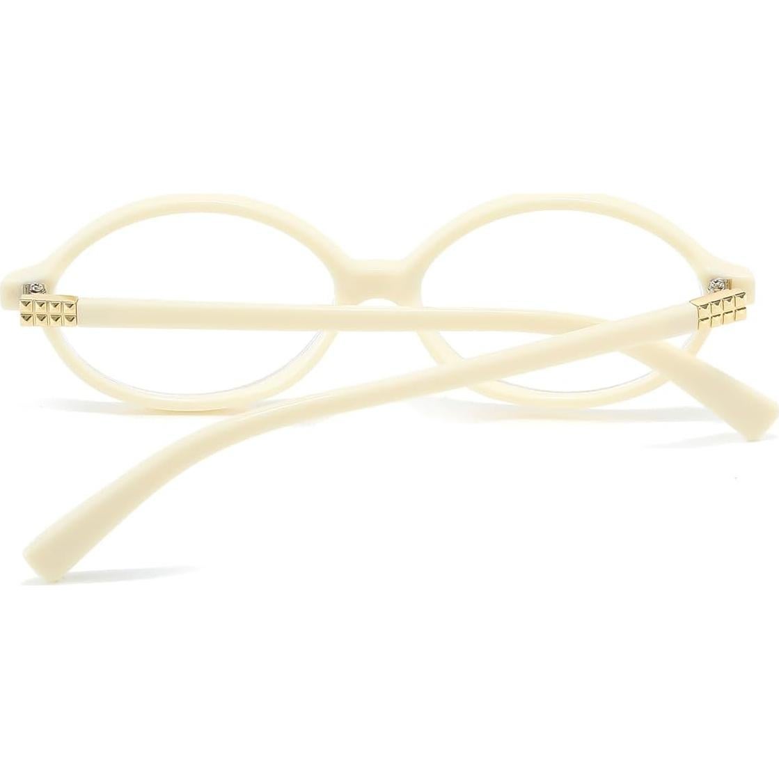 Gafas Retro Ovaladas JOVAKIT con Bloqueo Luz Azul 54mm