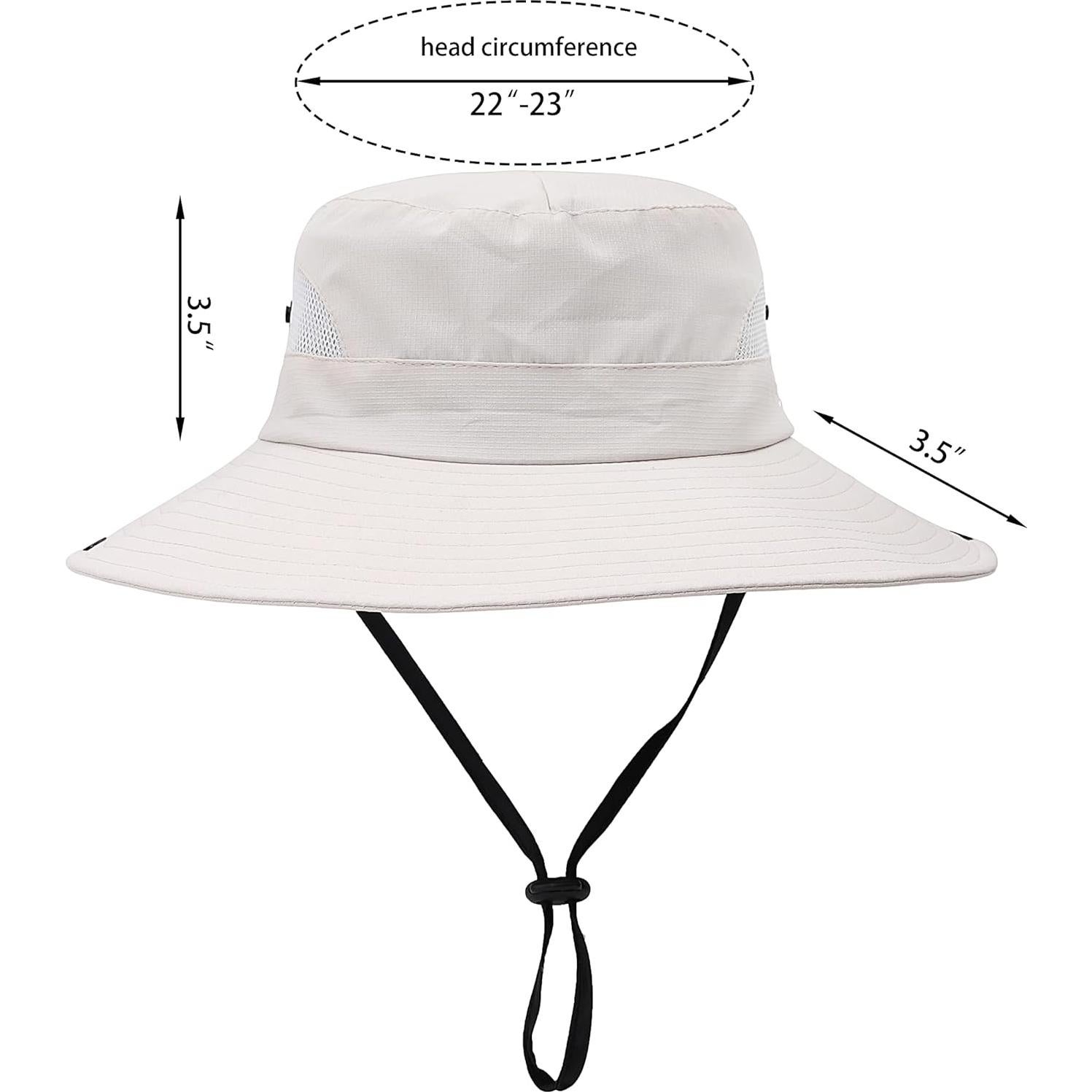 Sombrero de Sol Plegable AEFSHAN para Mujeres - Protección UV 50+