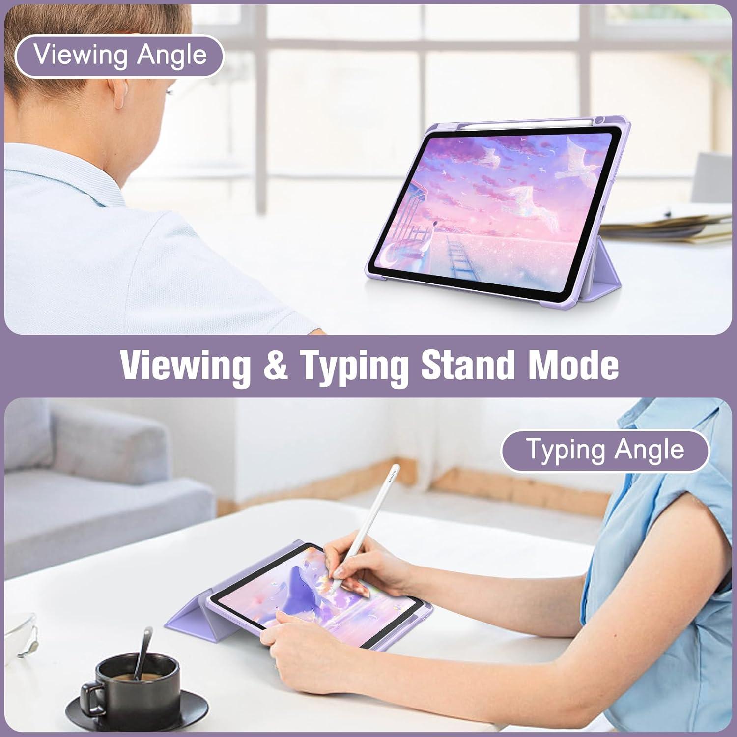 Funda Híbrida Slim Fintie para iPad Air 10.9" 2022-2025