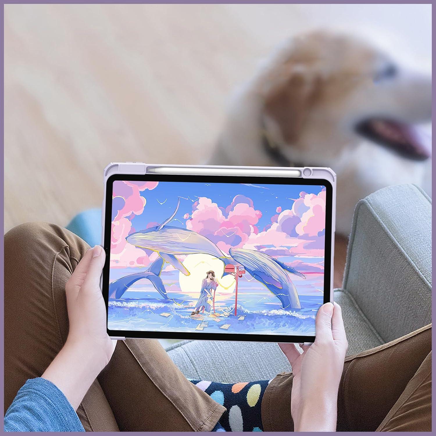 Funda Híbrida Slim Fintie para iPad Air 10.9" 2022-2025