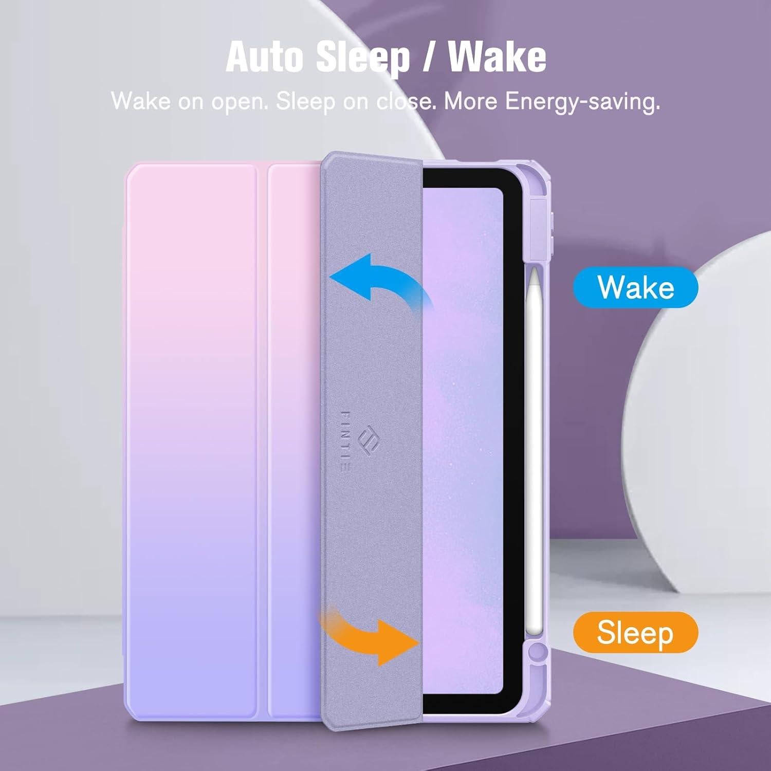 Funda Híbrida Slim Fintie para iPad Air 10.9" 2022-2025