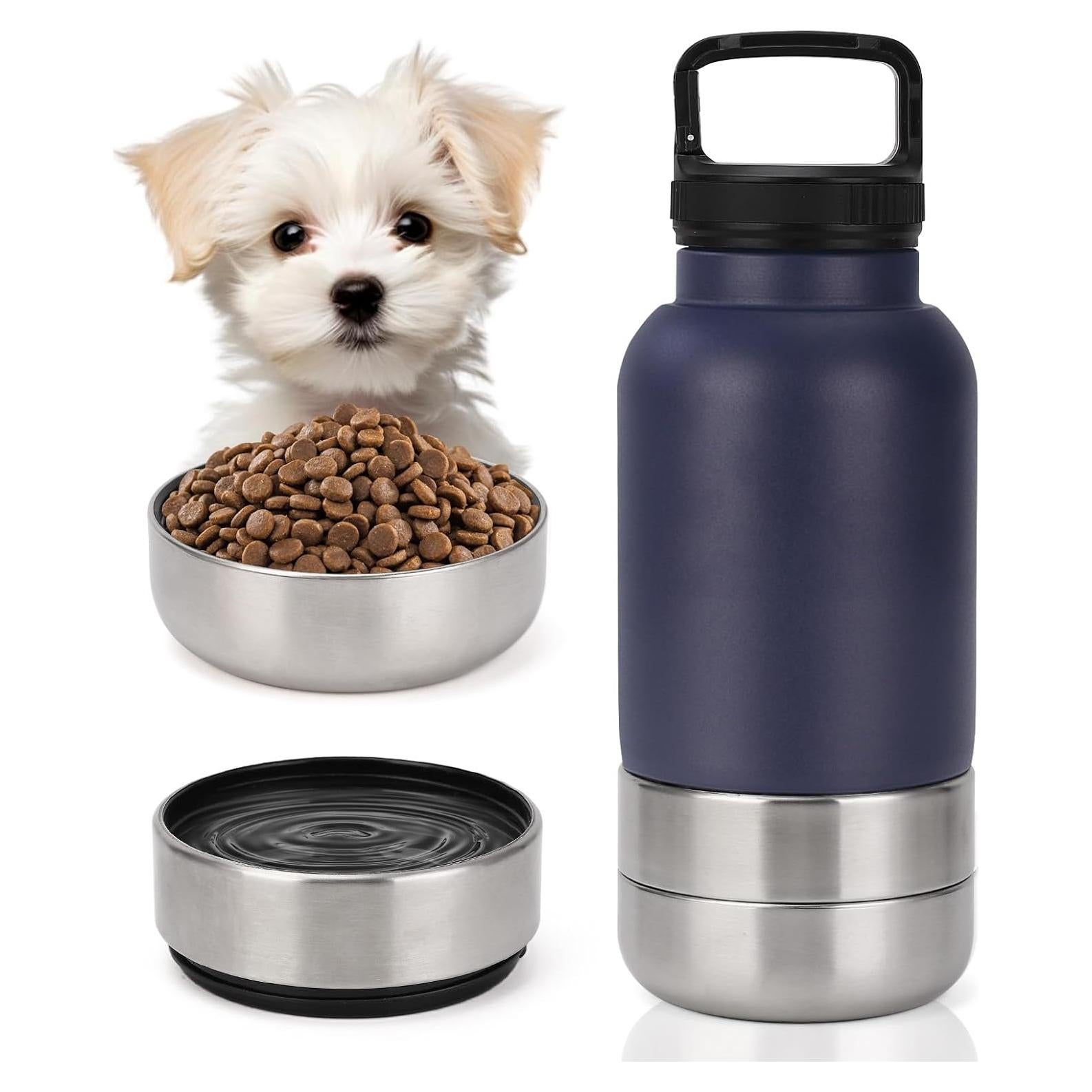 Botella de Agua para Perros Rosvola 32Oz Aislada Azul