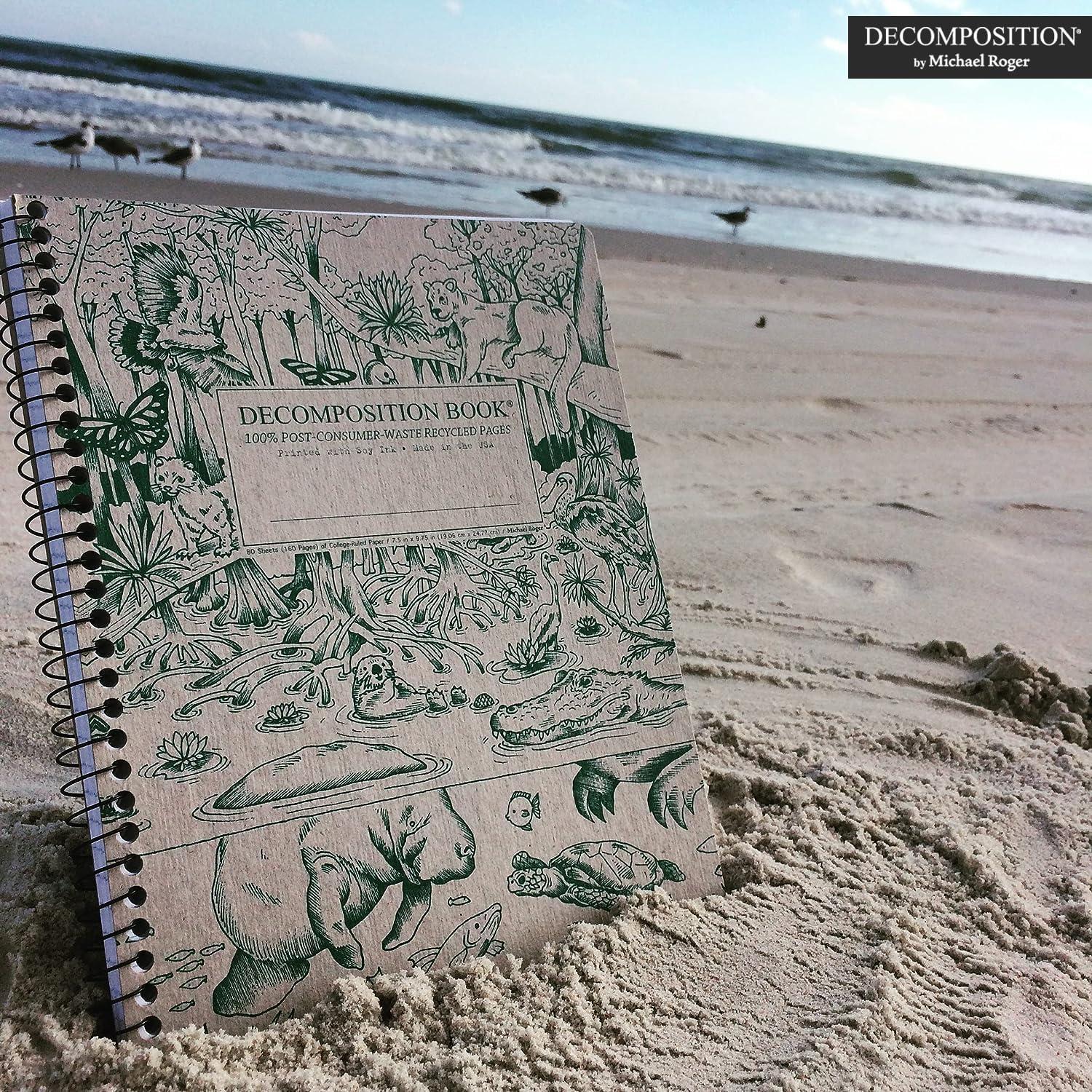 Paquete de 24 Cuadernos Espirales Decomposition 24.8x19.1cm Rayados