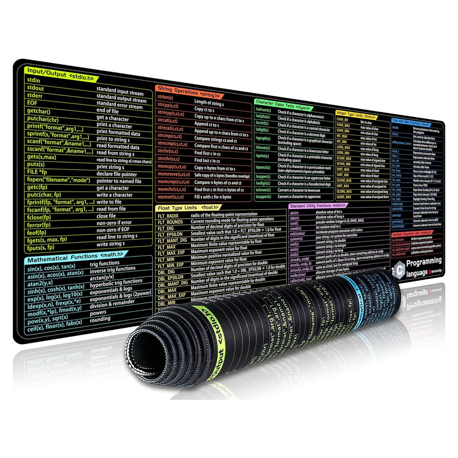 Alfombrilla de Ratón Grande Excovip 80x30 cm Antideslizante