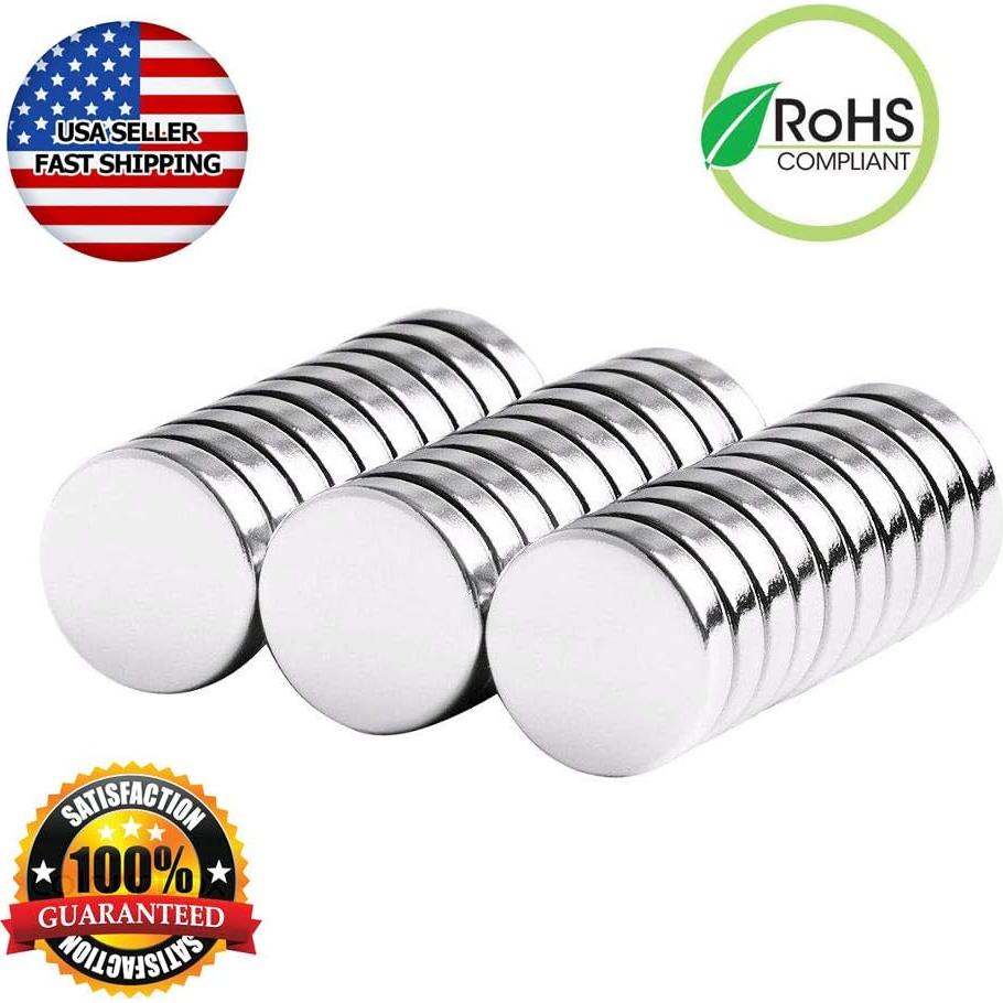 Imanes de disco redondo BOOM 12x3mm N42 paquete de 50