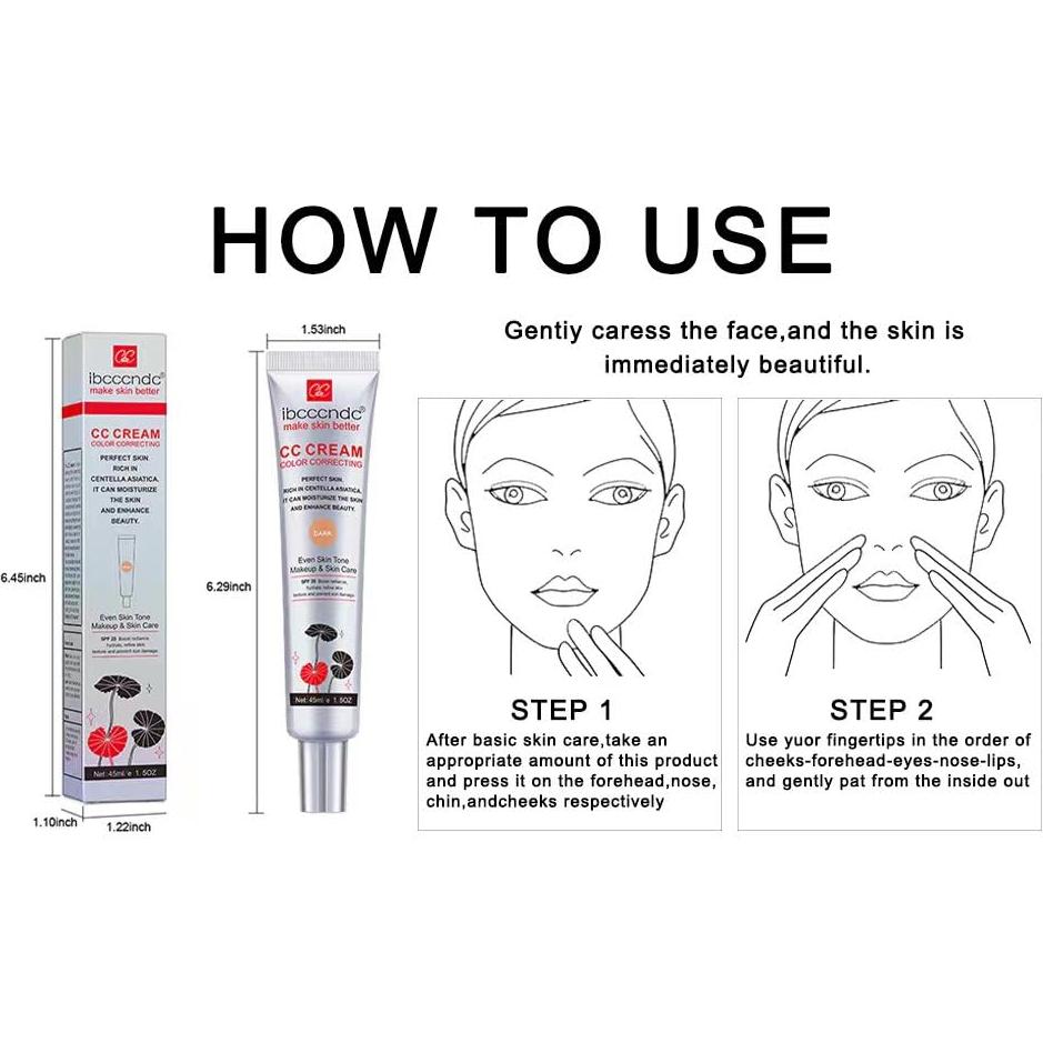 Crema CC Correctora de Color SHEEPFLY 42.52 g Oscuro SPF 25