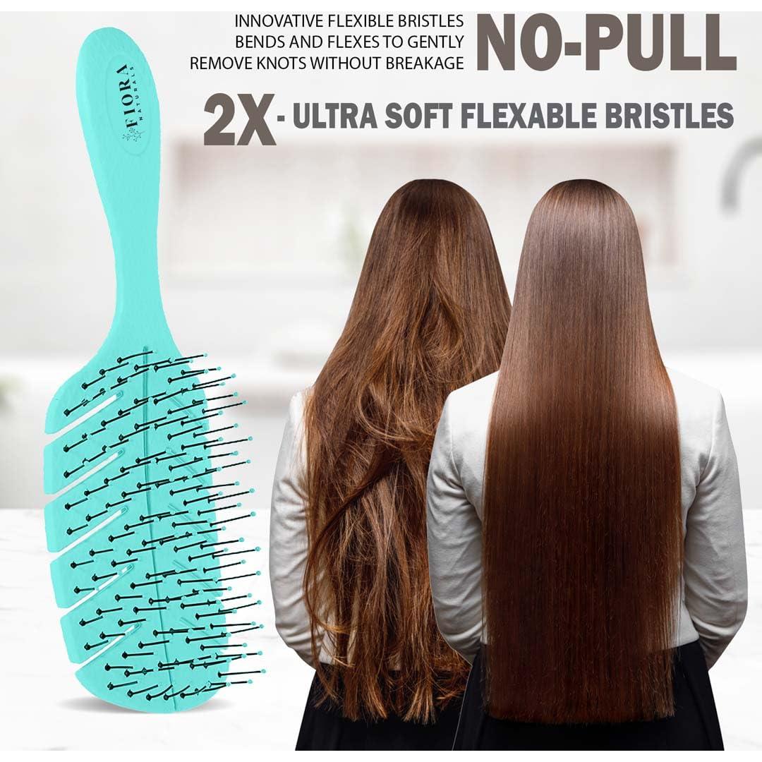 Cepillo Desenredante Ecológico Fiora Naturals - 100g