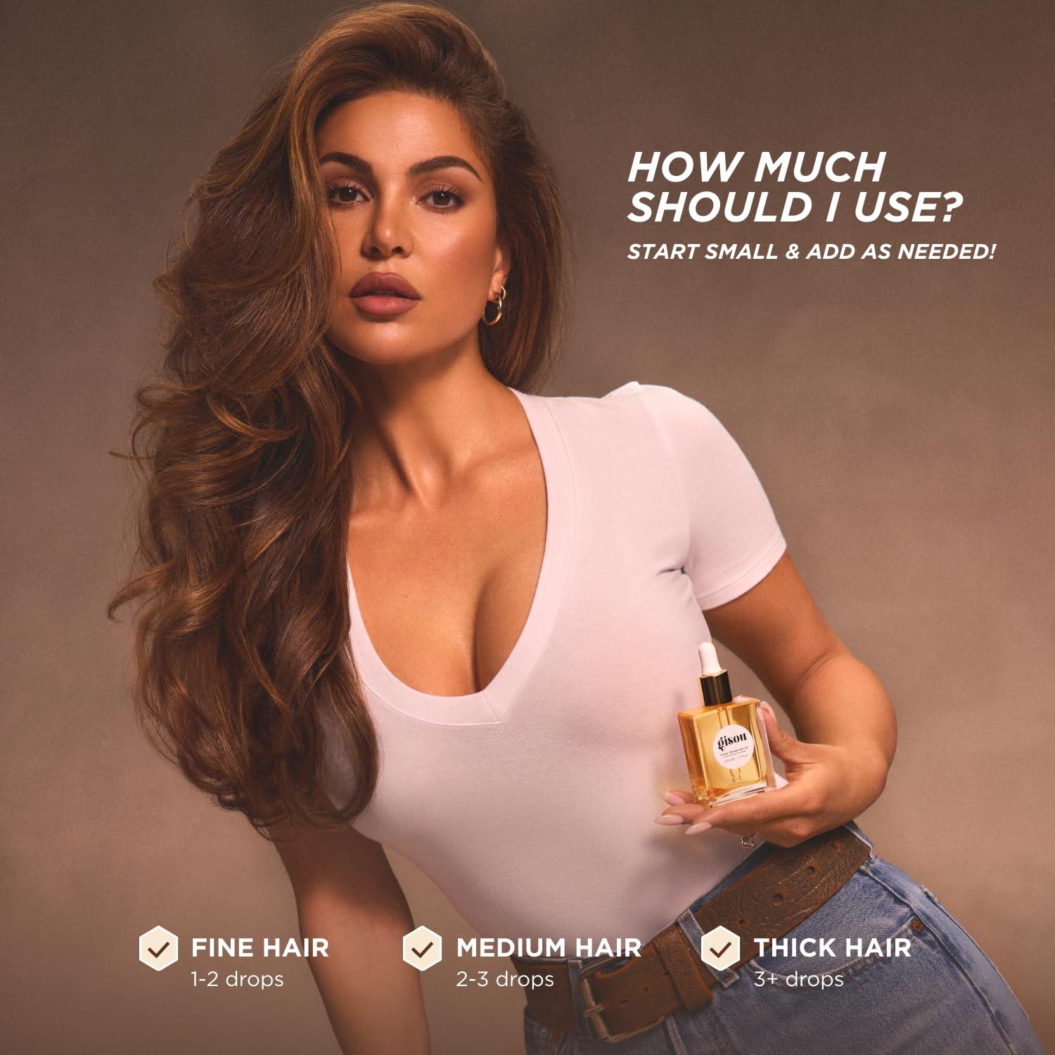 Aceite para el Cabello Gisou 20ml con Miel y Aceites Botánicos