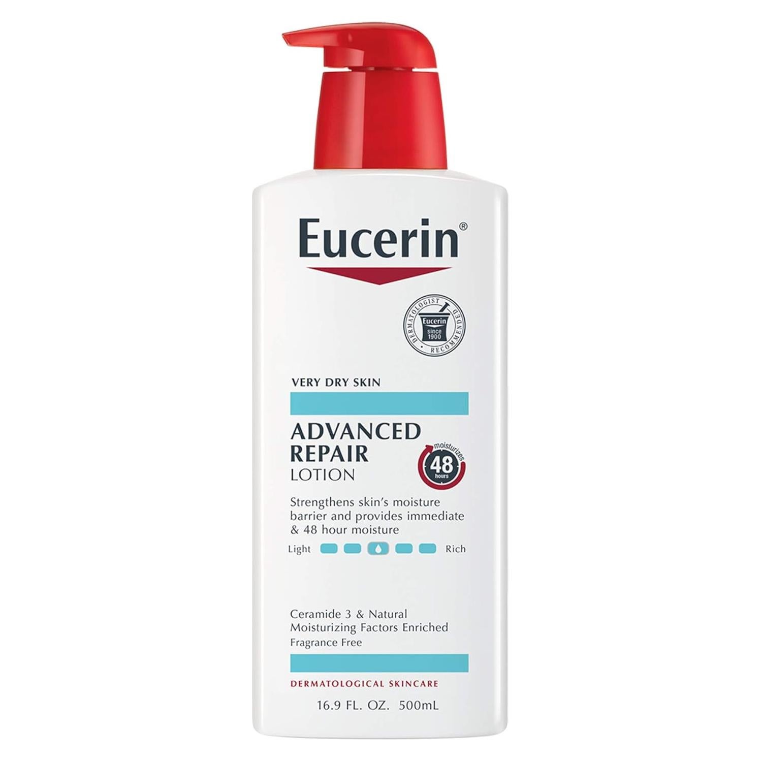 Loción Eucerin Advanced Repair 500 ml - Piel Muy Seca