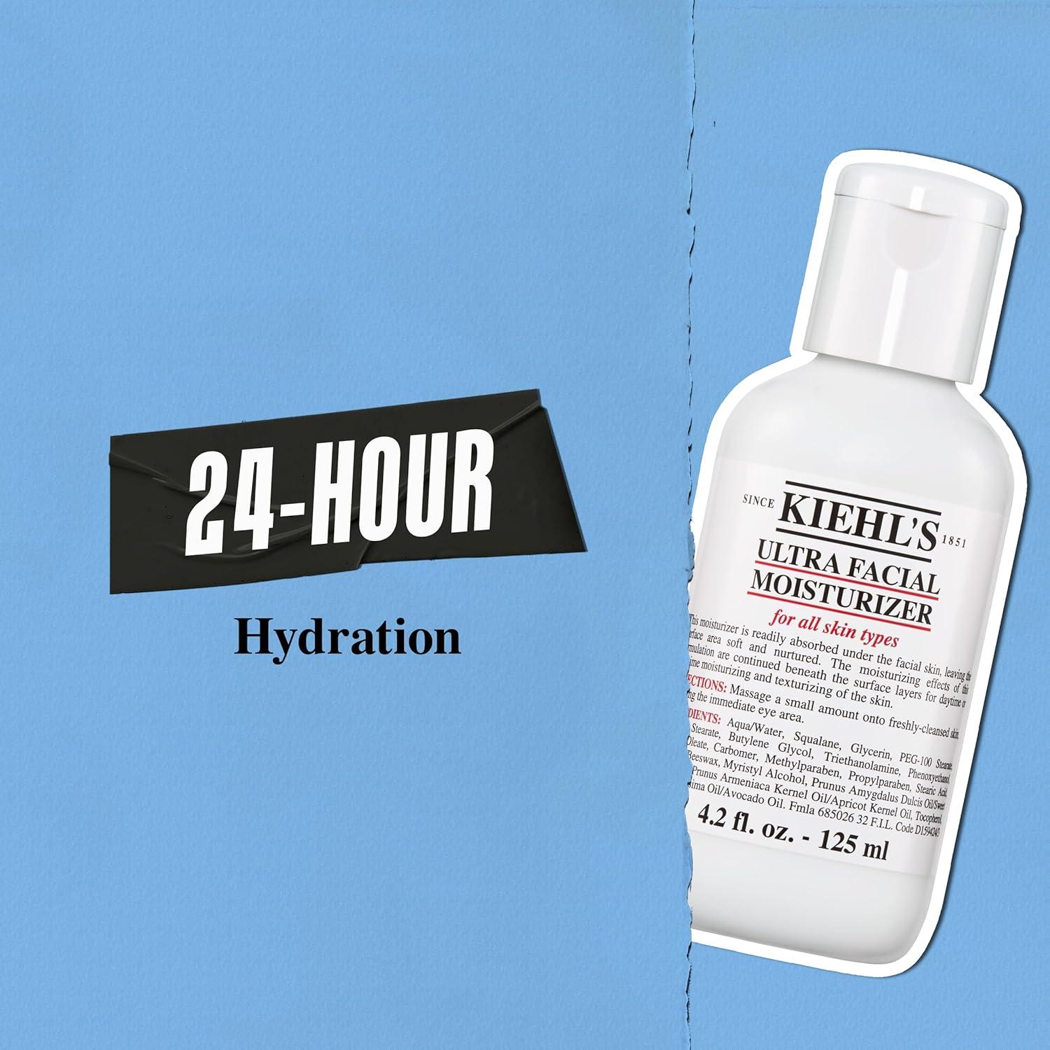 Hidratante Facial Ultra Kiehl's 75 ml Escualano Glicerina