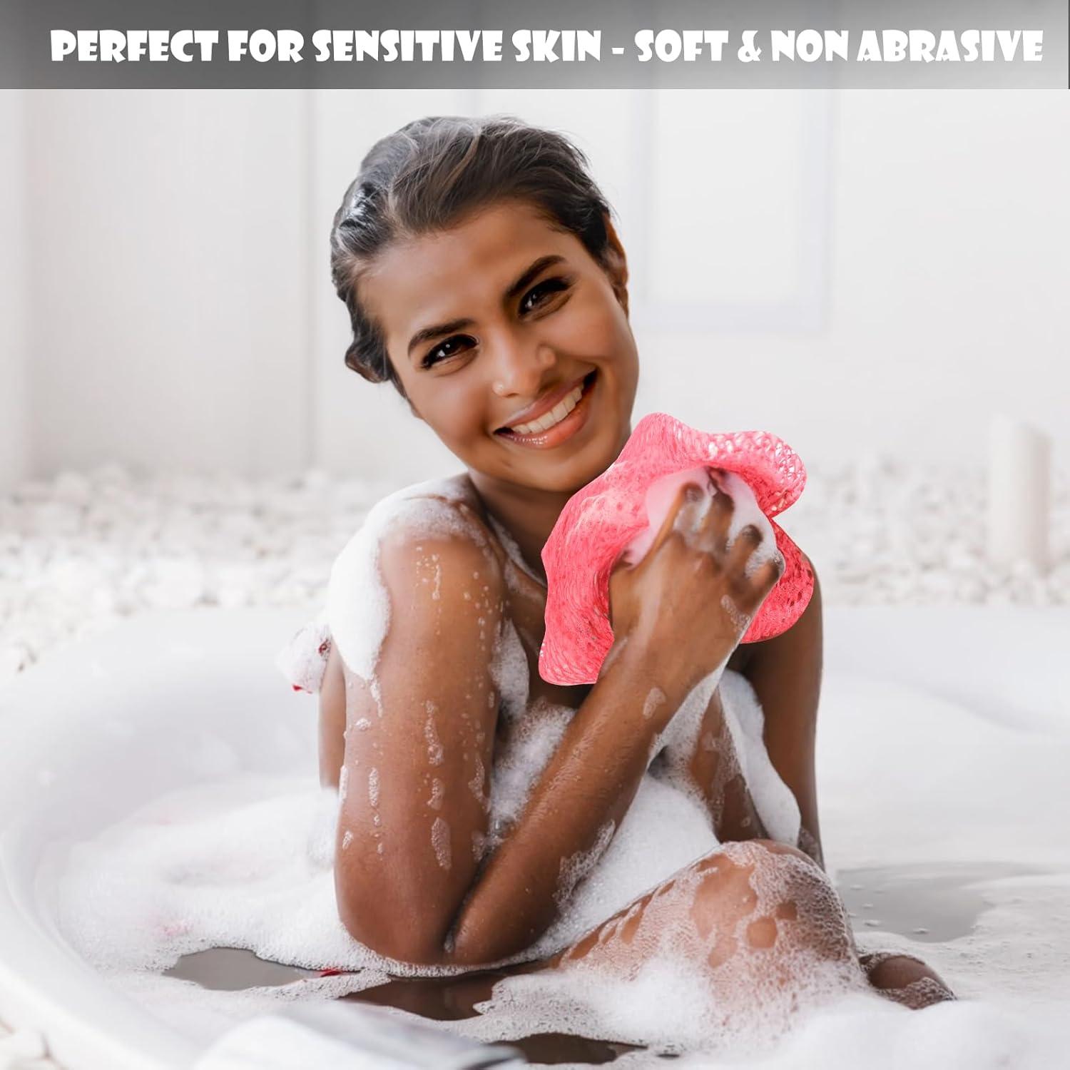 Esponja Exfoliante de Red Africana SubSahara - 2 Piezas