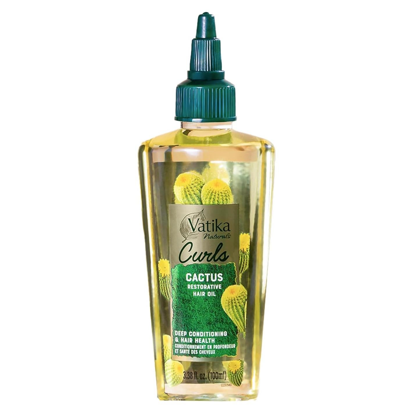 Aceite para Cabello Rizado Vatika Naturals Cactus Curls 100ml