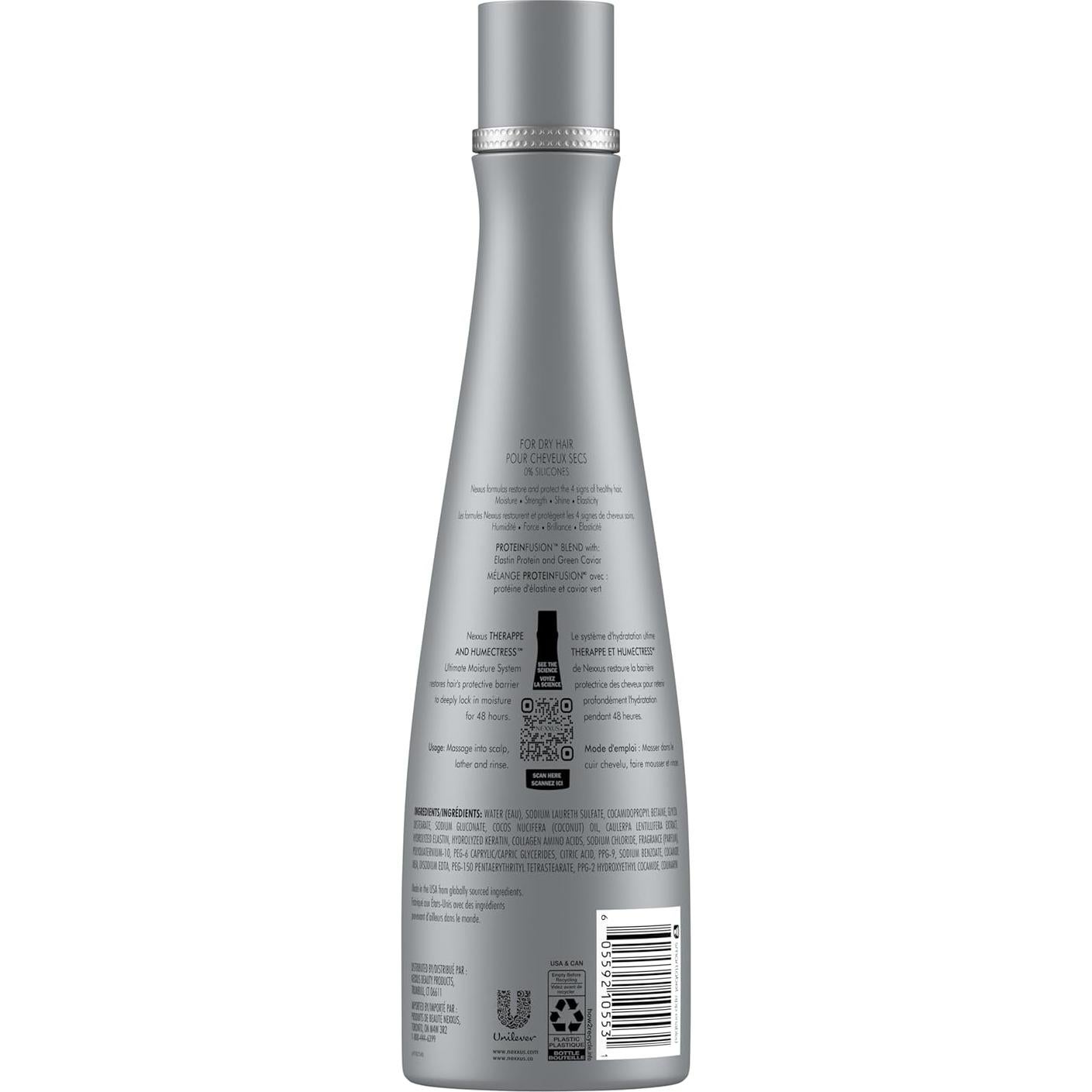 Champú Nexxus Therappe Moisture 381 ml para Cabello Seco