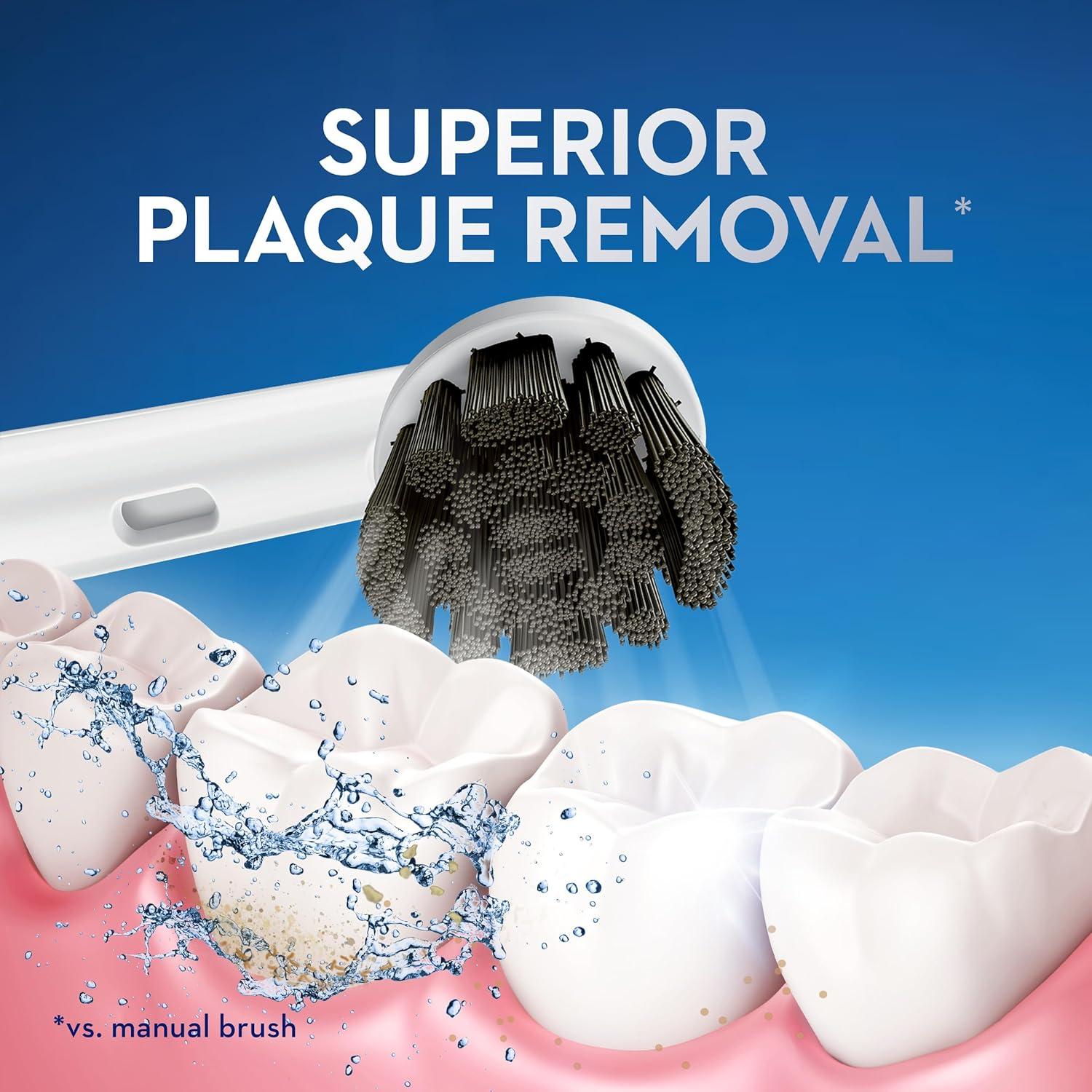 Cepillo de dientes eléctrico Oral-B Pro 100 con carbón negro