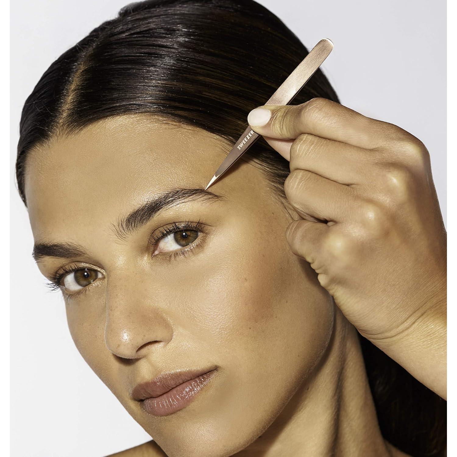 Pinzas de Precisión Tweezerman Oro Rosa - Acero Inoxidable