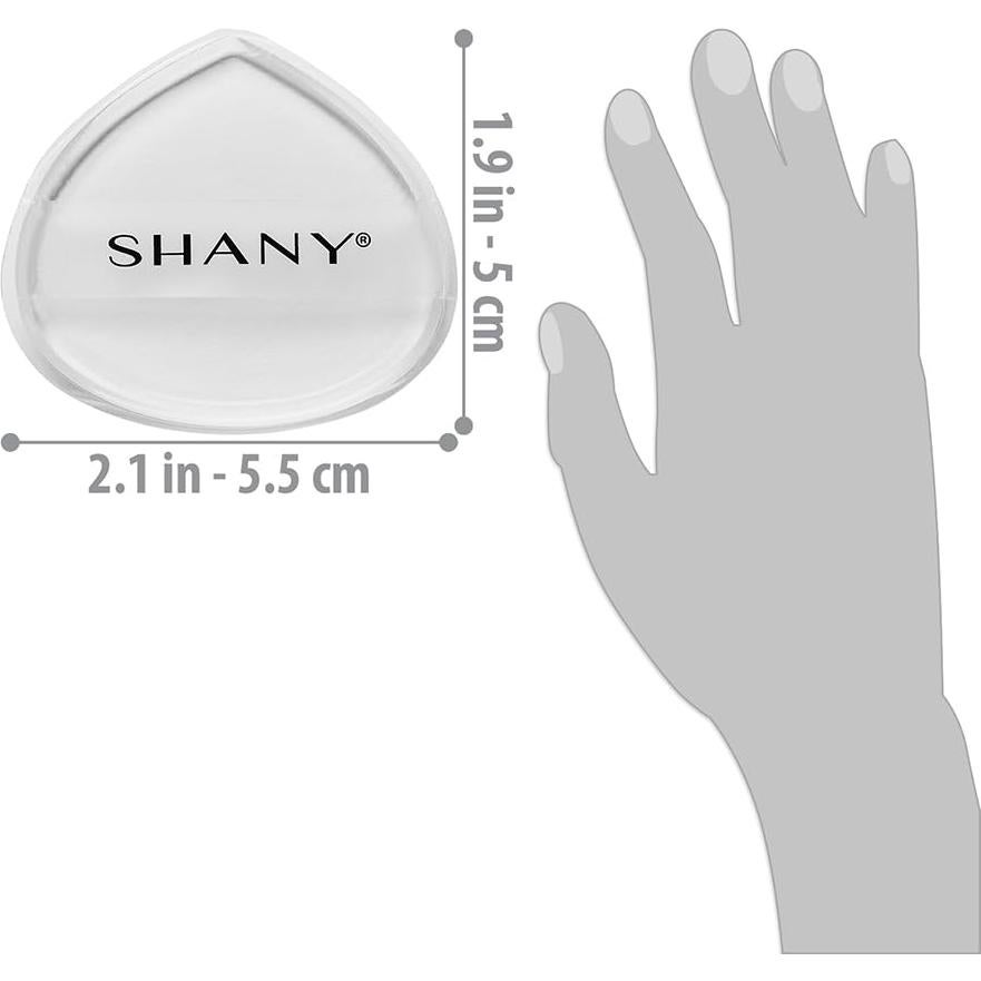 Esponja de Silicona Jelly Stay SHANY - Transparente 5.3 cm