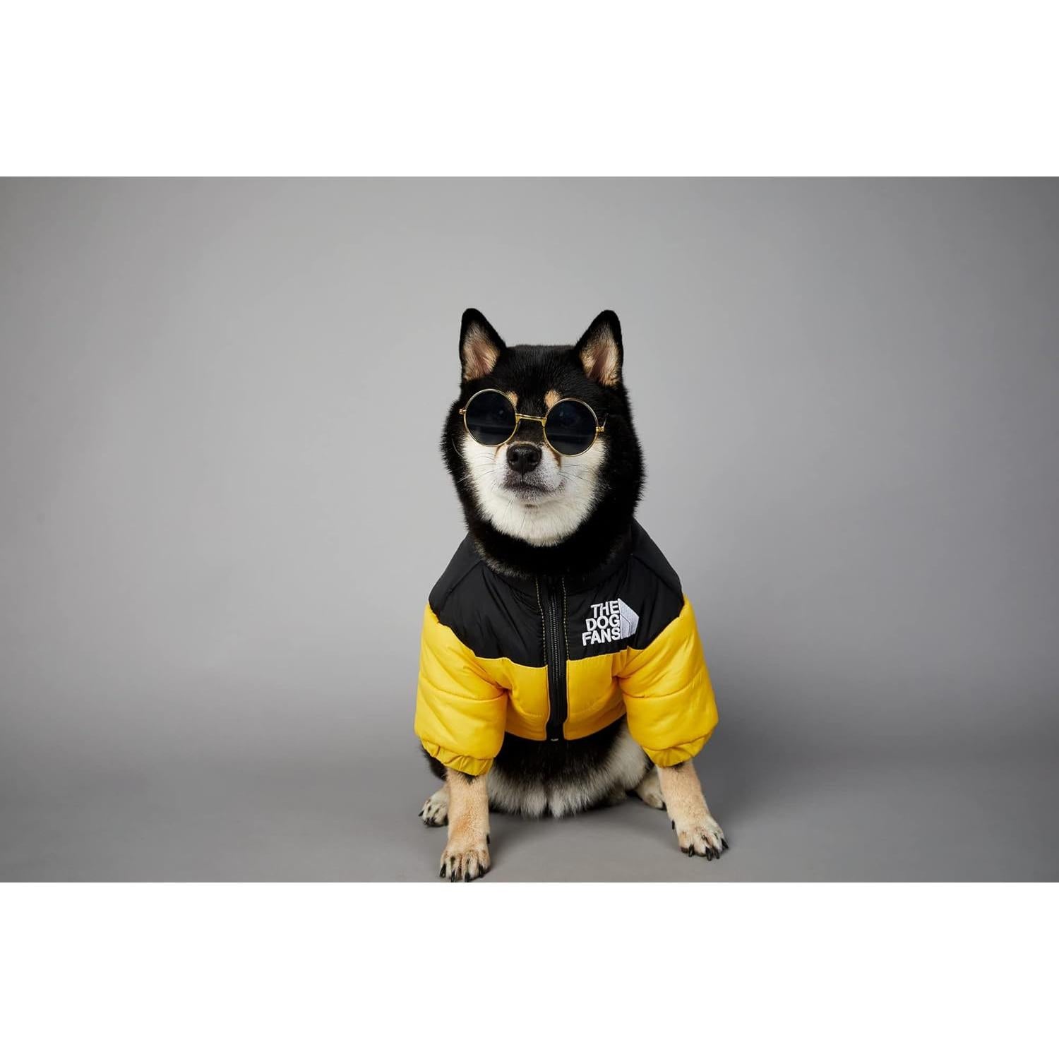 Abrigo ChoChoCho para Perros XL Amarillo - Invierno Cálido