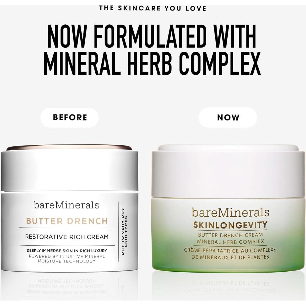 Crema Facial Hidratante BareMinerals Butter Drench 259g