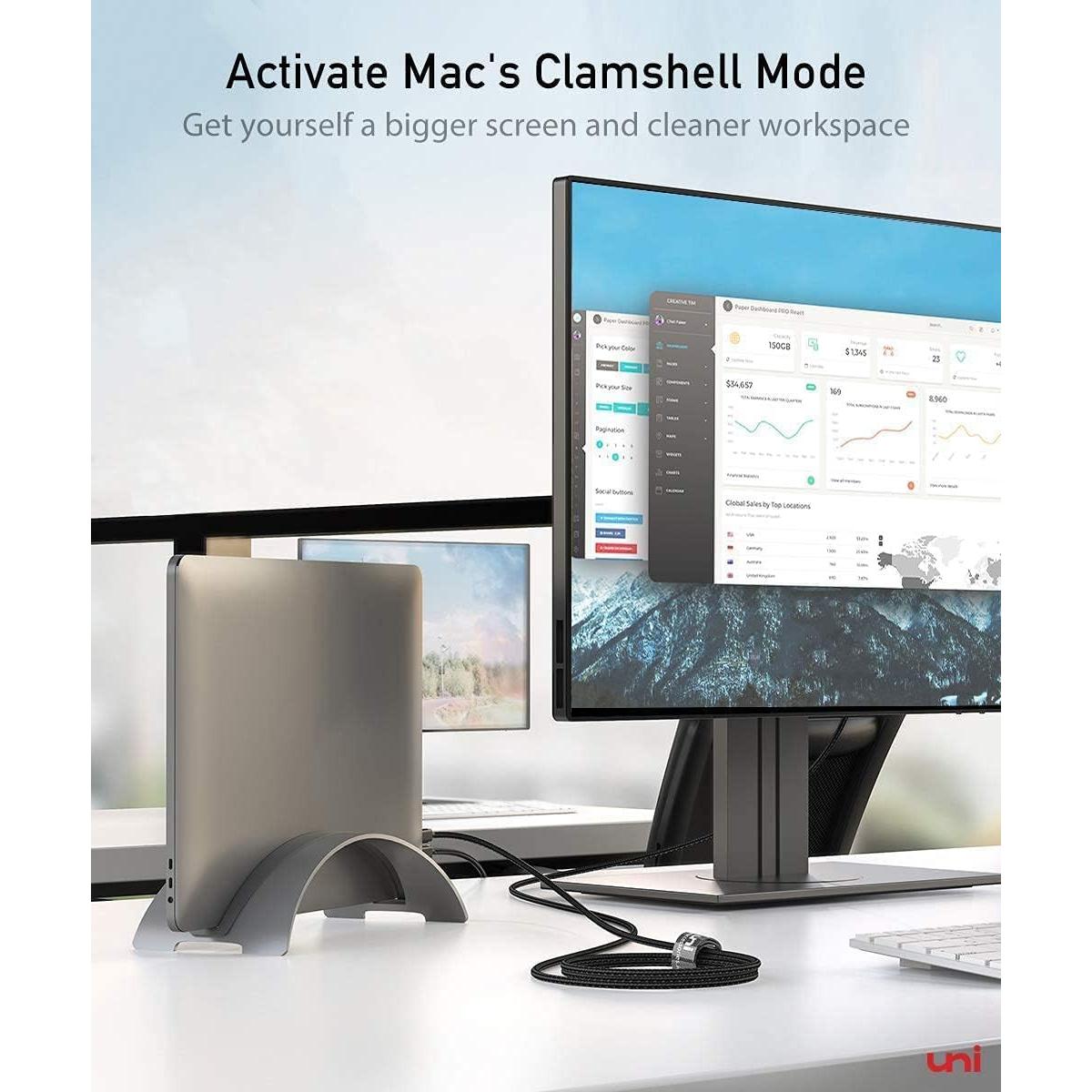 Cable USB C a HDMI uni 2 Pack 4K 60Hz 2m Gris