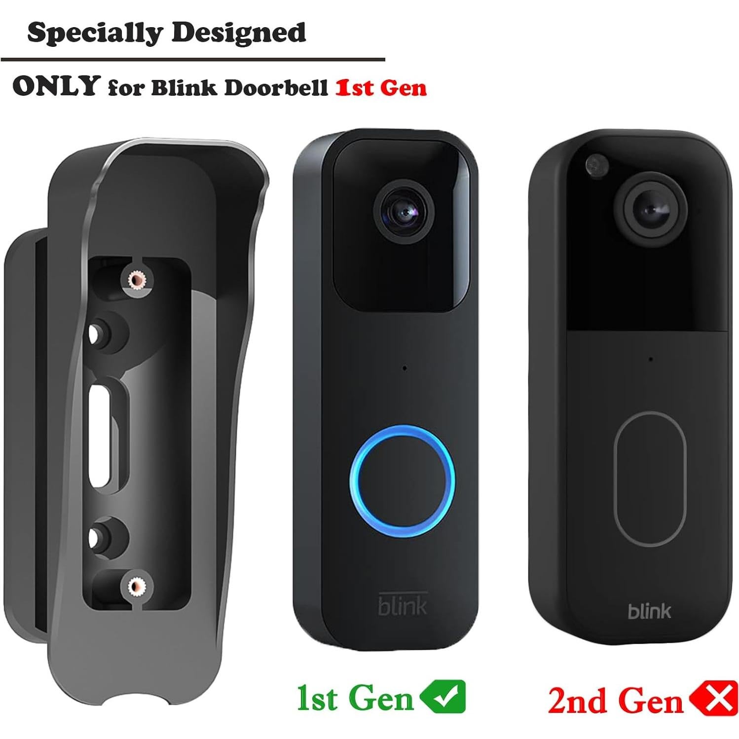 Soporte Ajustable para Timbre Blink Fieybirt - Negro