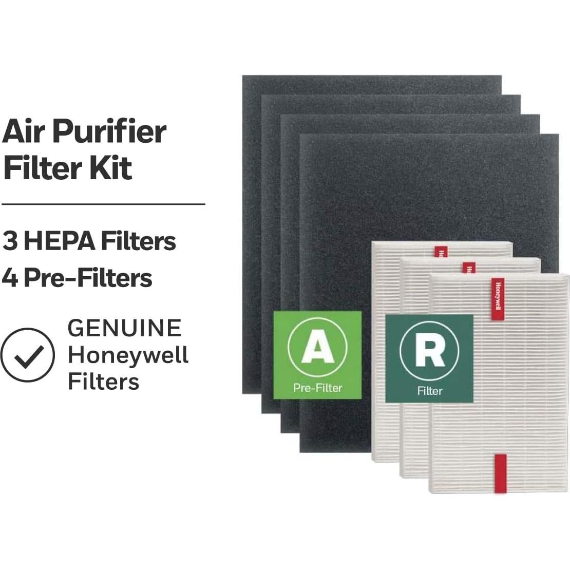 Kit de Filtros HEPA Honeywell HRF-ARVP300 para Purificadores