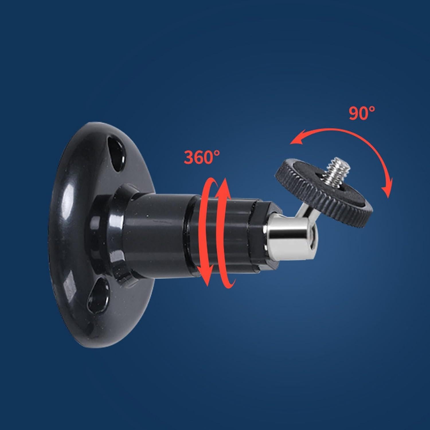 Paquete de 4 Soportes de Pared JYtrend Ajustables para Cámaras