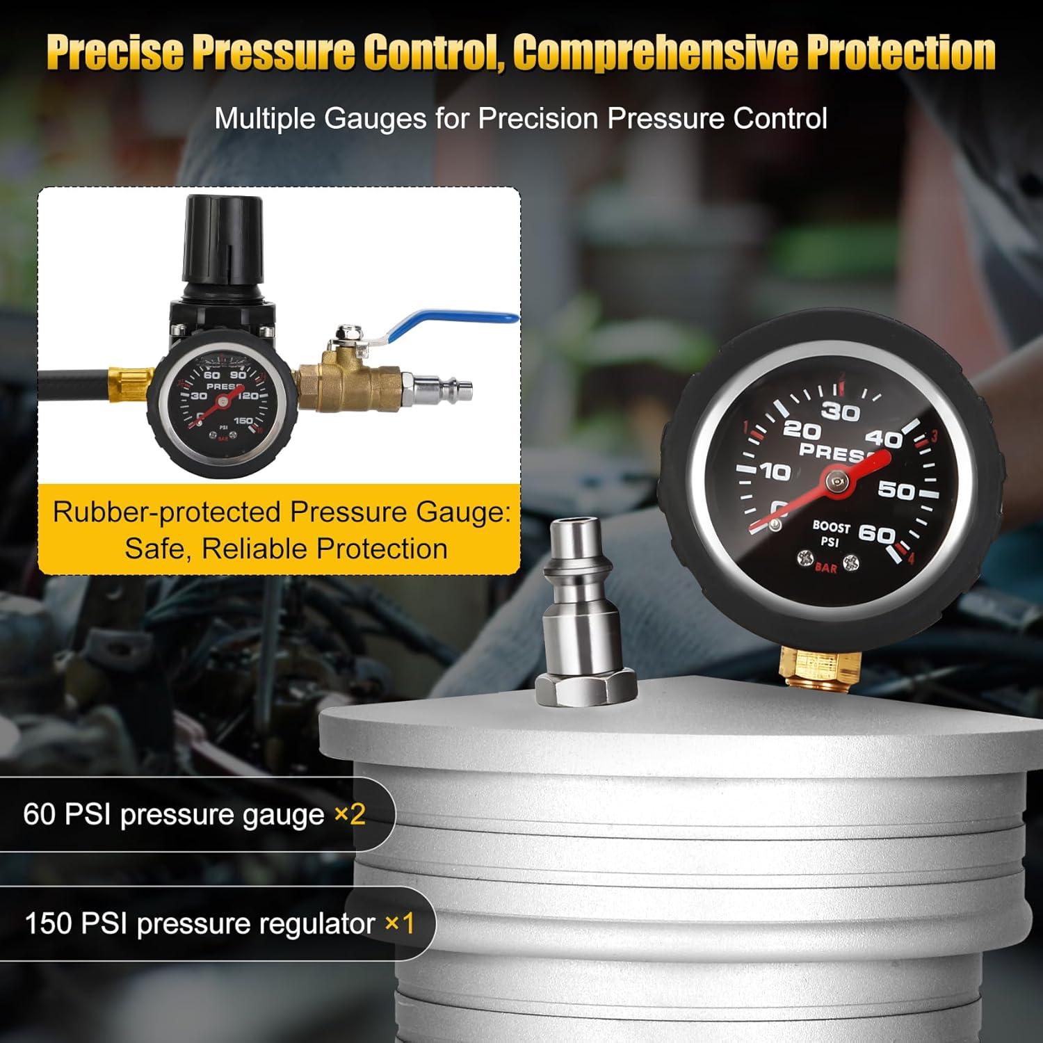 Probador de Fugas de Carga de Aire Betollo 150 PSI 3 tamaños