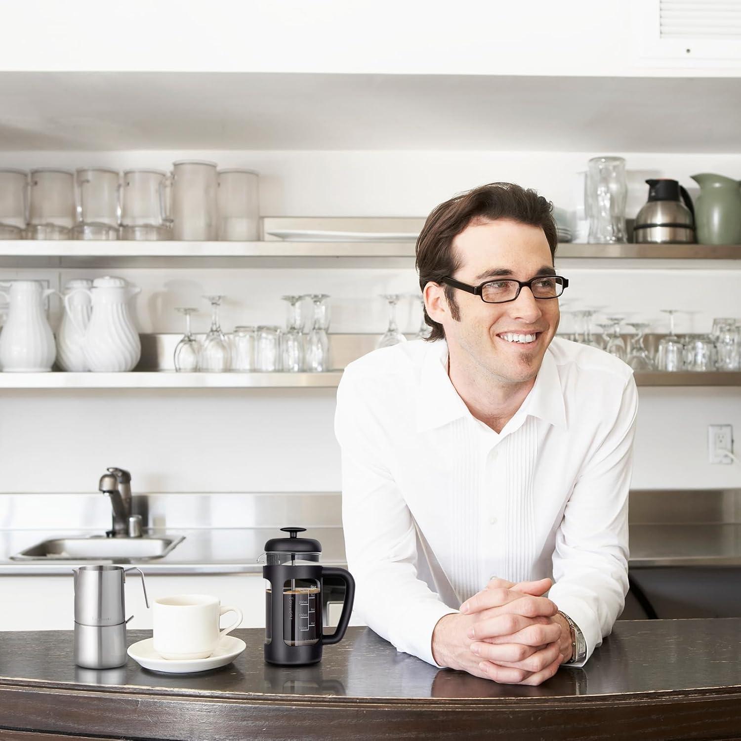 Cafetera Prensa Francesa Easyworkz 350ml Vidrio Borosilicato