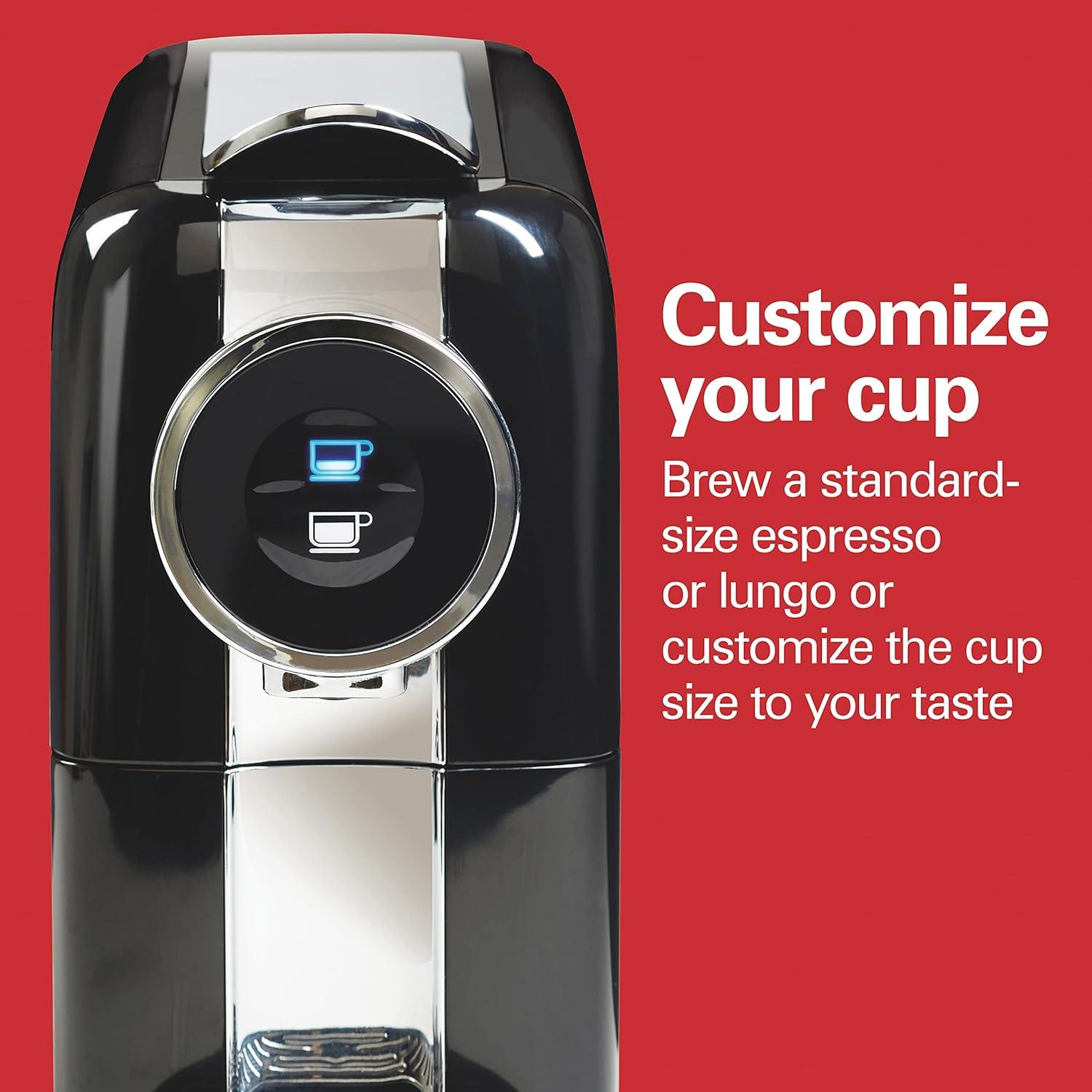 Máquina de Espresso Hamilton Beach 40726, 19 Bar, 0.65 L