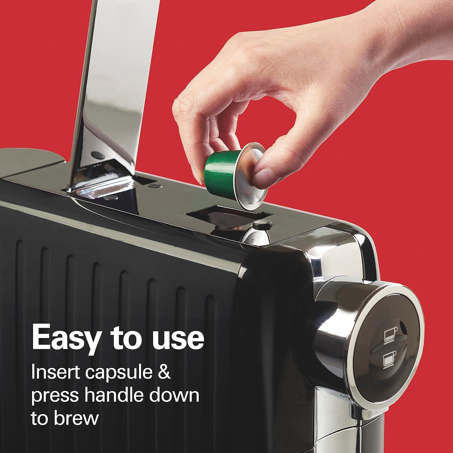 Máquina de Espresso Hamilton Beach 40726, 19 Bar, 0.65 L