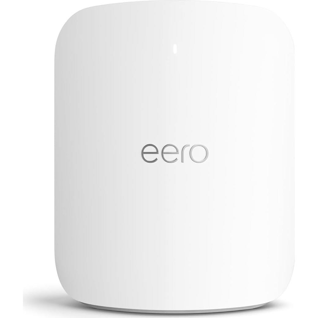 Amazon eero Max 7 mesh wifi router with 1 month free eero Plus (auto-renews) - Supports internet plans up to 10 Gbps, Coverage up to 2,500 sq. ft., Connect 250+ devices, 1-pack