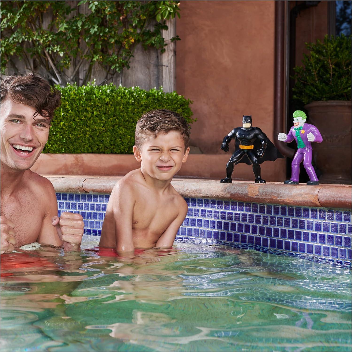 Figuras Flotantes SwimWays Batman y Joker 2-Pack para Niños