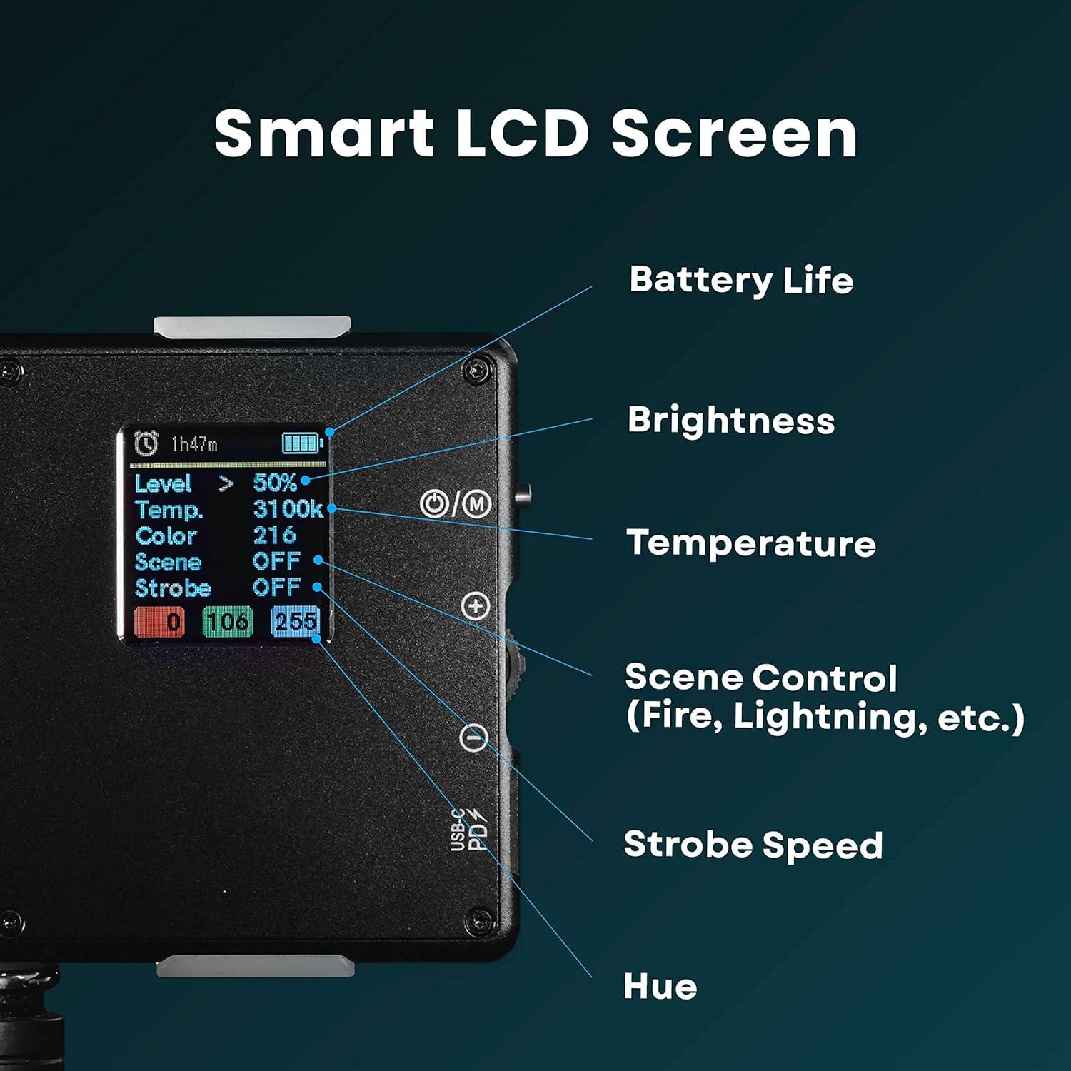 Lume Cube RGB Panel Pro 2.0 - Luz LED para Fotografía y Video