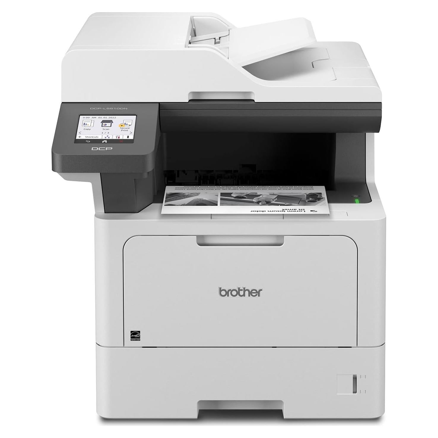Impresora Láser Monocromática Brother DCP-L5510DN Todo-en-Uno