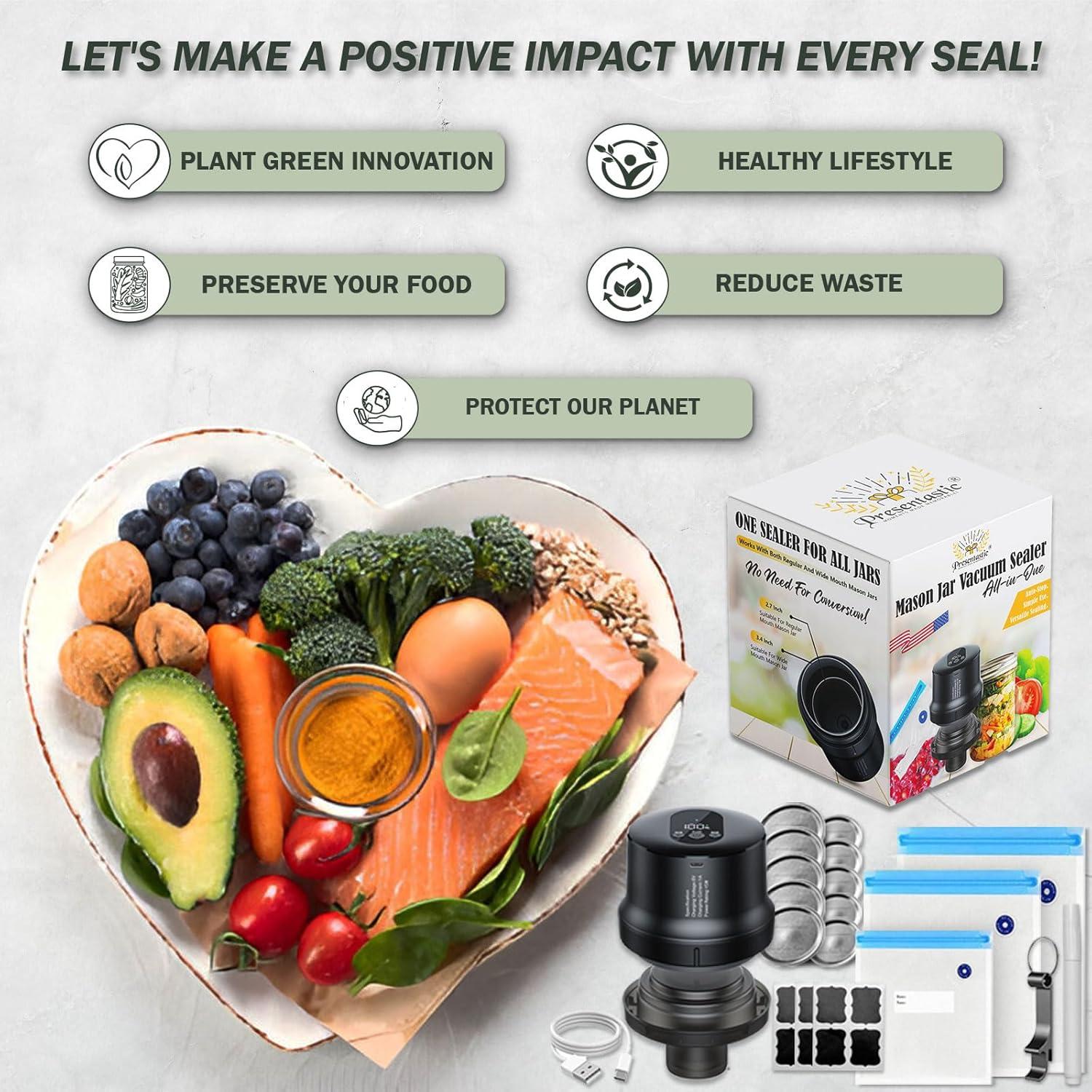 Sellador al vacío automático Presentatic para frascos 2024