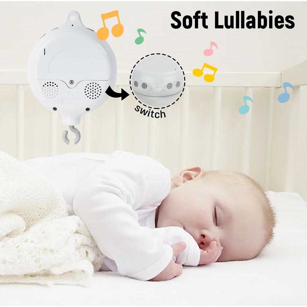 Móvil de Cuna para Bebés teytoy HJC10130TT63 Blanco y Negro